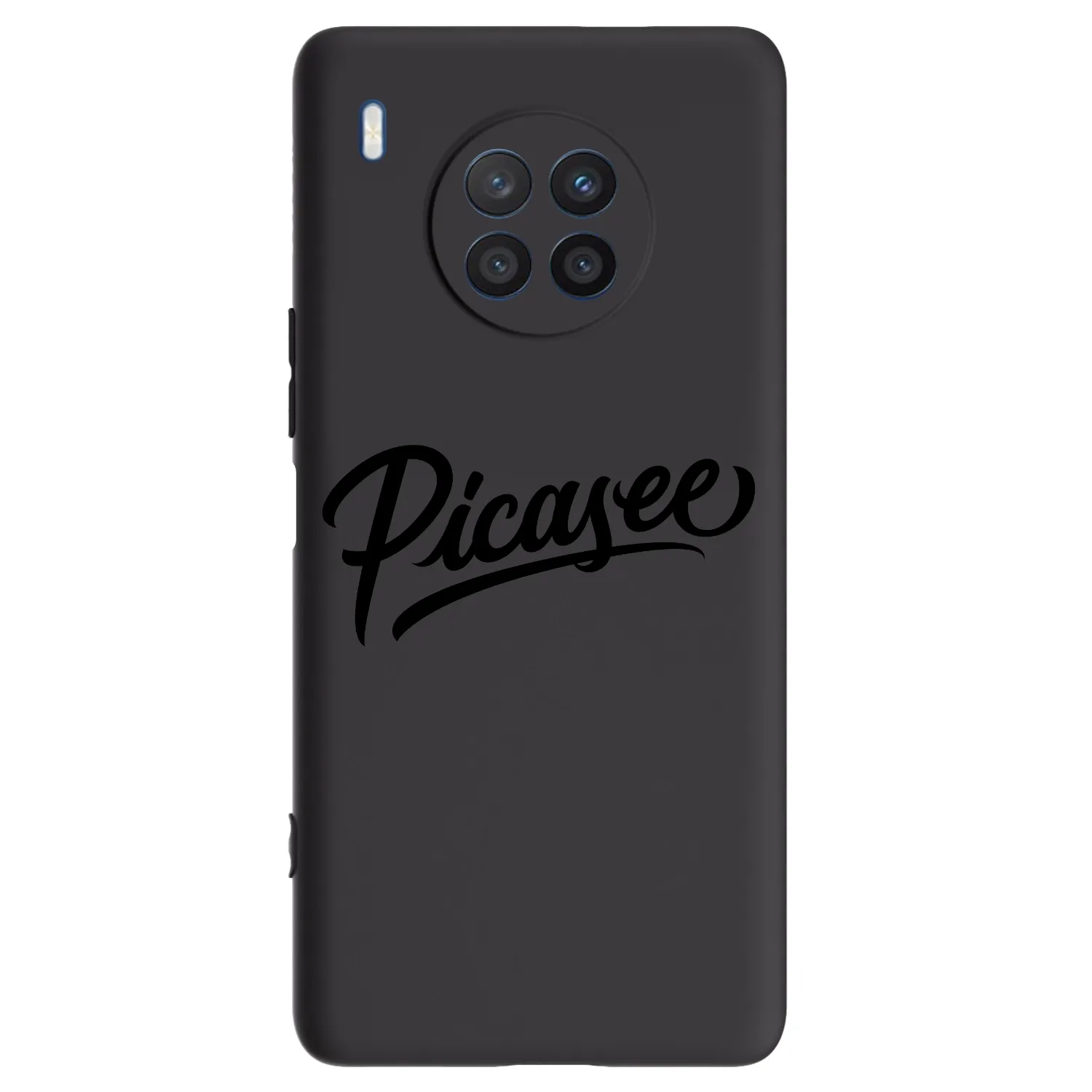 Picasee husă neagră din silicon pentru Honor 50 Lite - Picasee - old logo - black