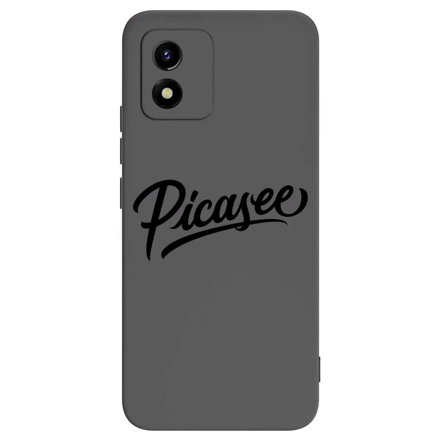 Picasee husă neagră din silicon pentru Vivo Y01 - Picasee - old logo - black