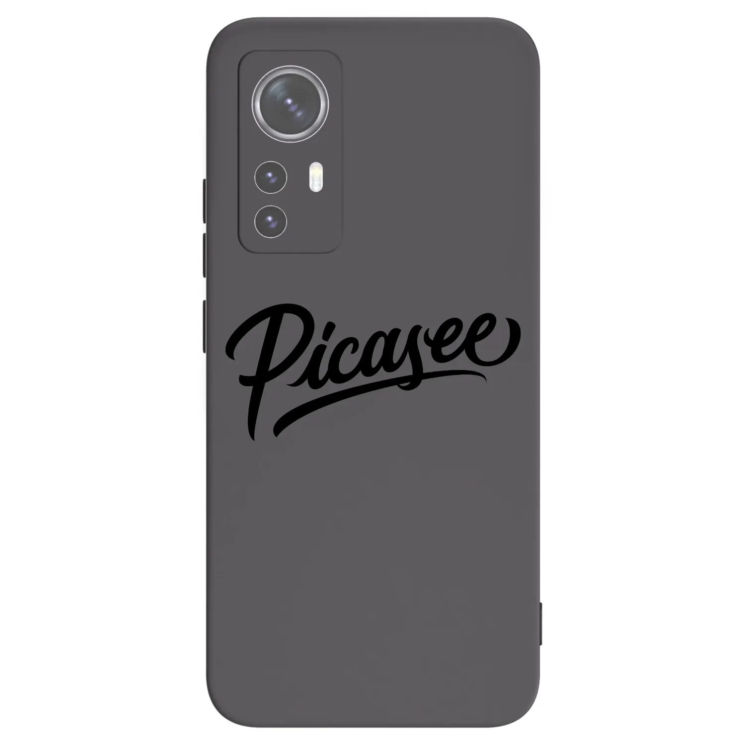 Picasee husă neagră din silicon pentru Xiaomi 12X - Picasee - old logo - black