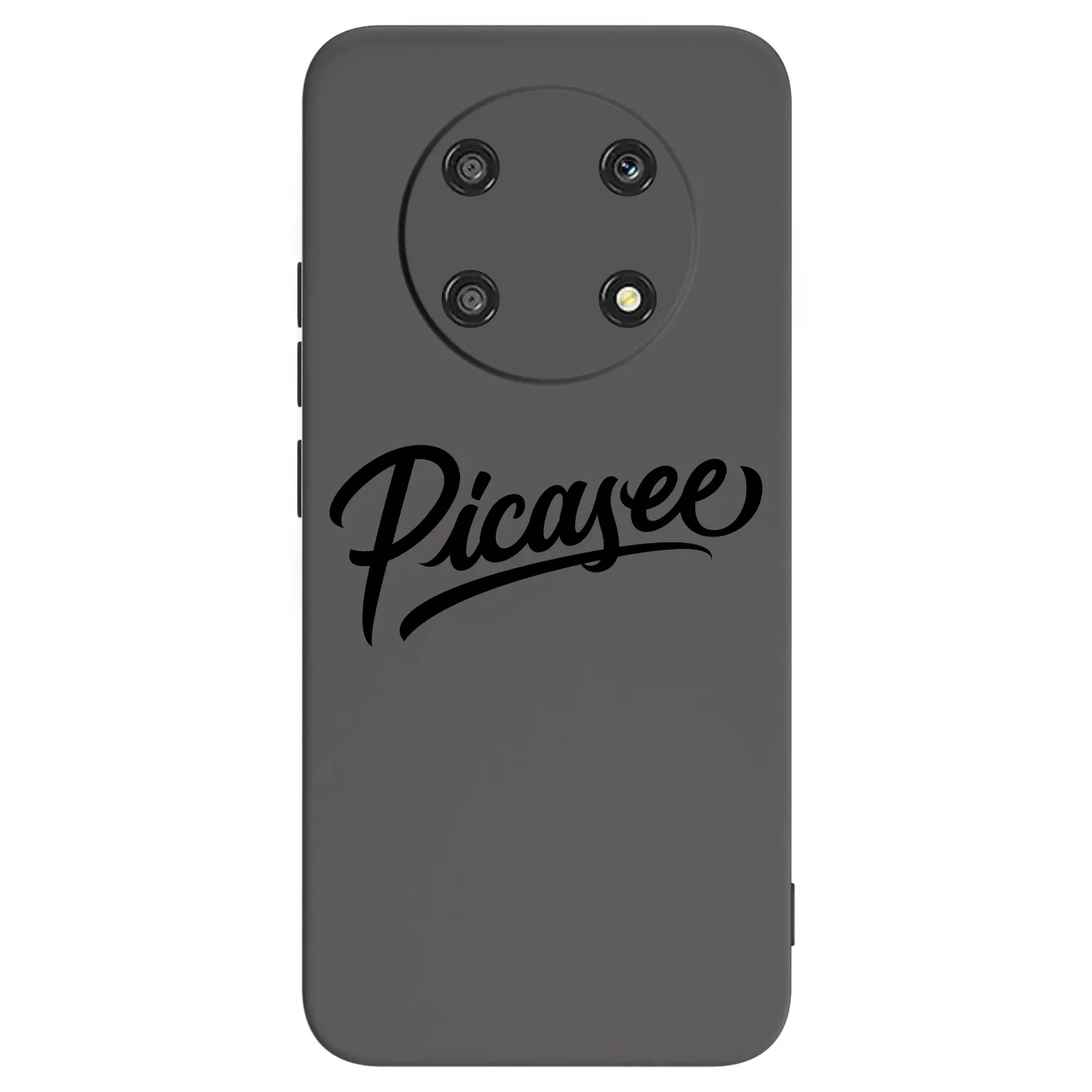 Picasee husă neagră din silicon pentru Honor Magic4 Lite 5G - Picasee - old logo - black