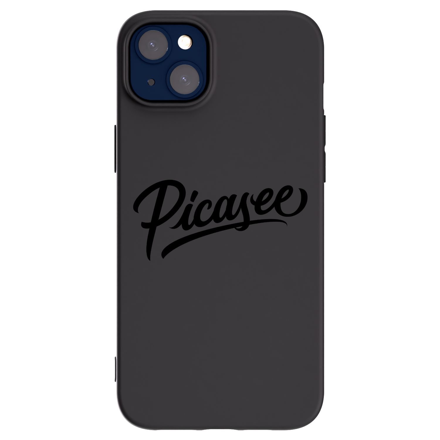 Picasee husă neagră din silicon pentru Apple iPhone 14 Plus - Picasee - old logo - black