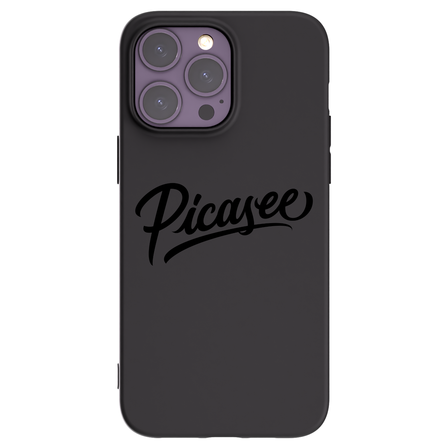 Picasee husă neagră din silicon pentru Apple iPhone 14 Pro Max - Picasee - old logo - black