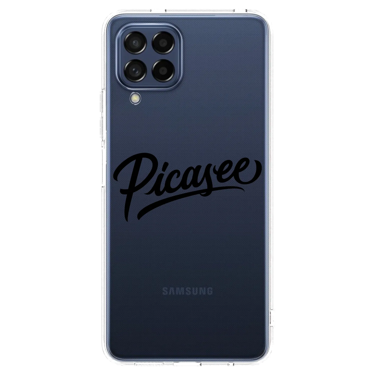 Picasee husă transparentă din silicon pentru Samsung Galaxy M53 5G - Picasee - old logo - black