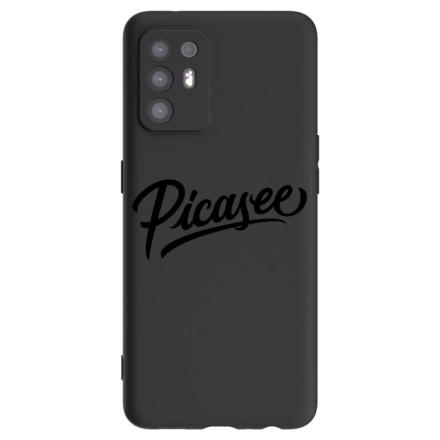 Picasee husă neagră din silicon pentru OPPO A94 5G - Picasee - old logo - black