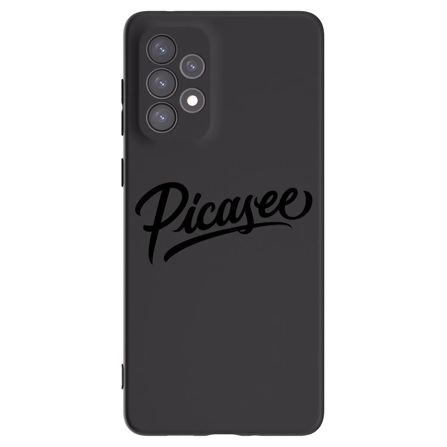 Picasee husă neagră din silicon pentru Samsung Galaxy A73 5G - Picasee - old logo - black