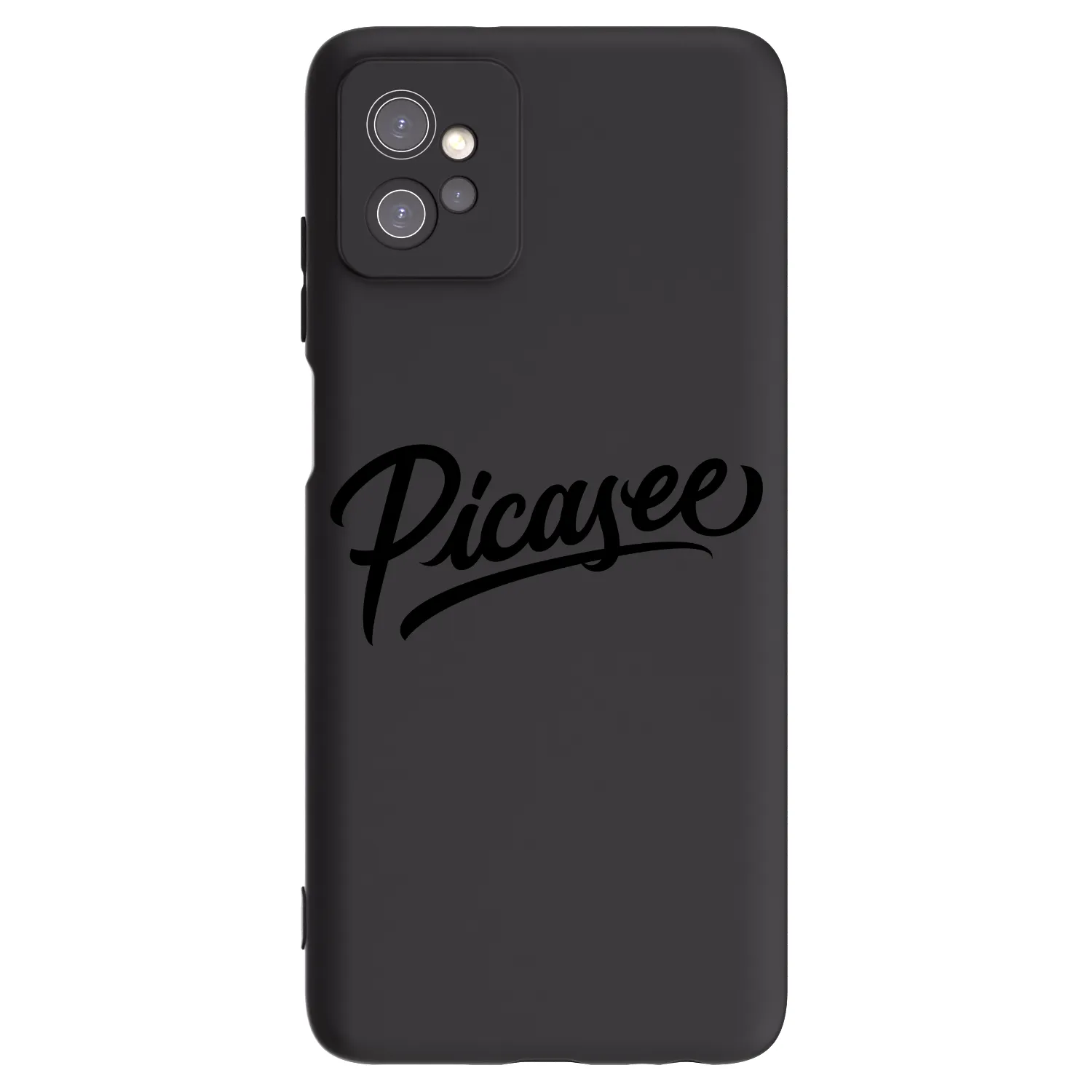 Picasee husă neagră din silicon pentru Motorola Moto G32 - Picasee - old logo - black