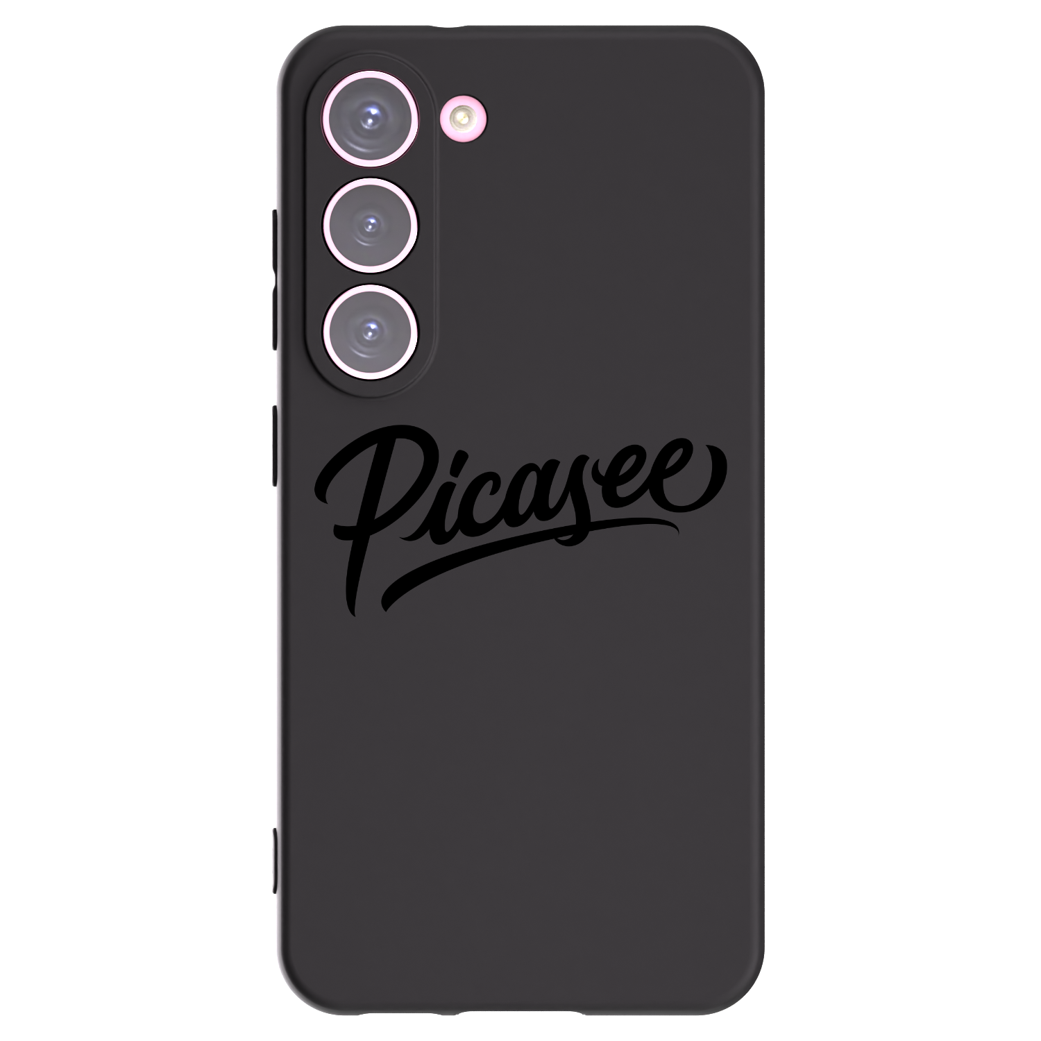 Picasee husă neagră din silicon pentru Samsung Galaxy S23 5G - Picasee - old logo - black