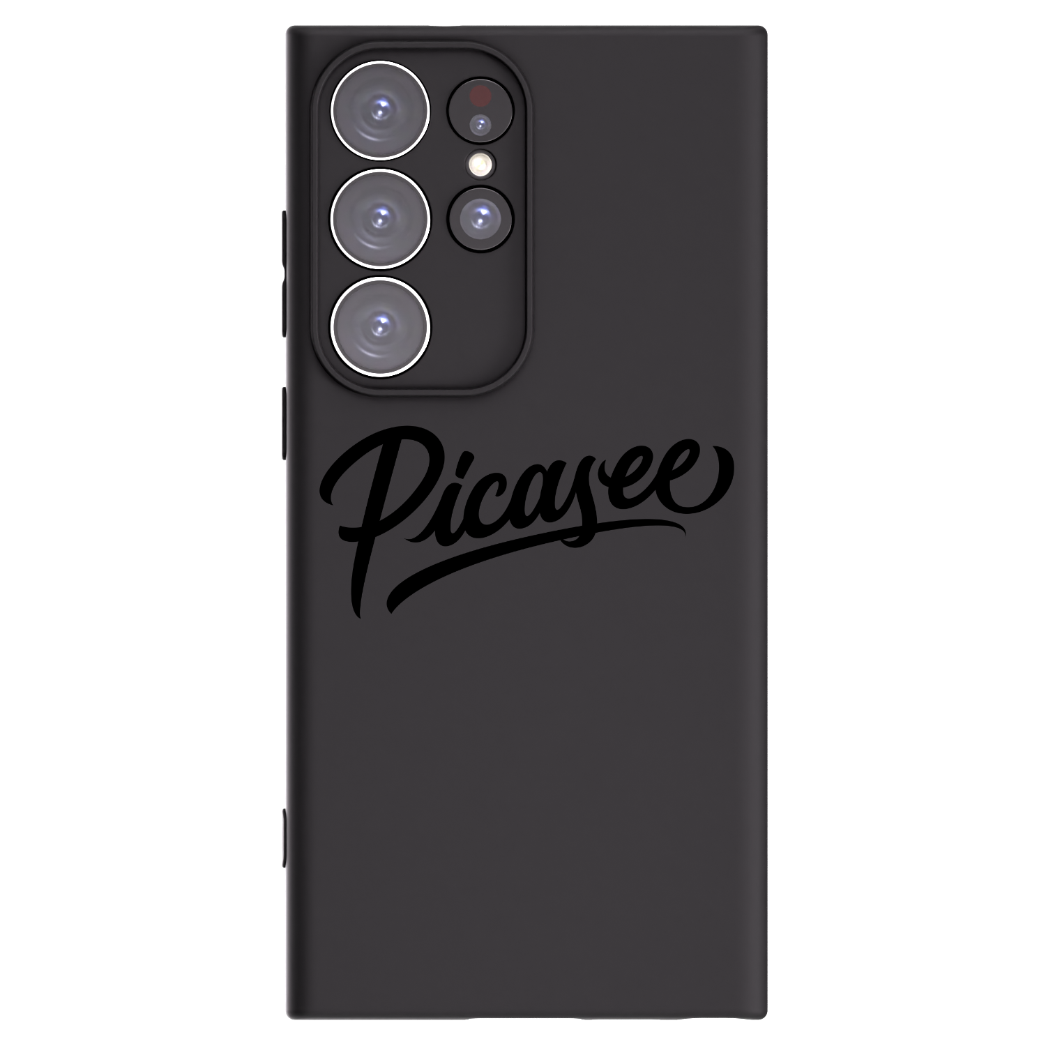 Picasee husă neagră din silicon pentru Samsung Galaxy S23 Ultra 5G - Picasee - old logo - black