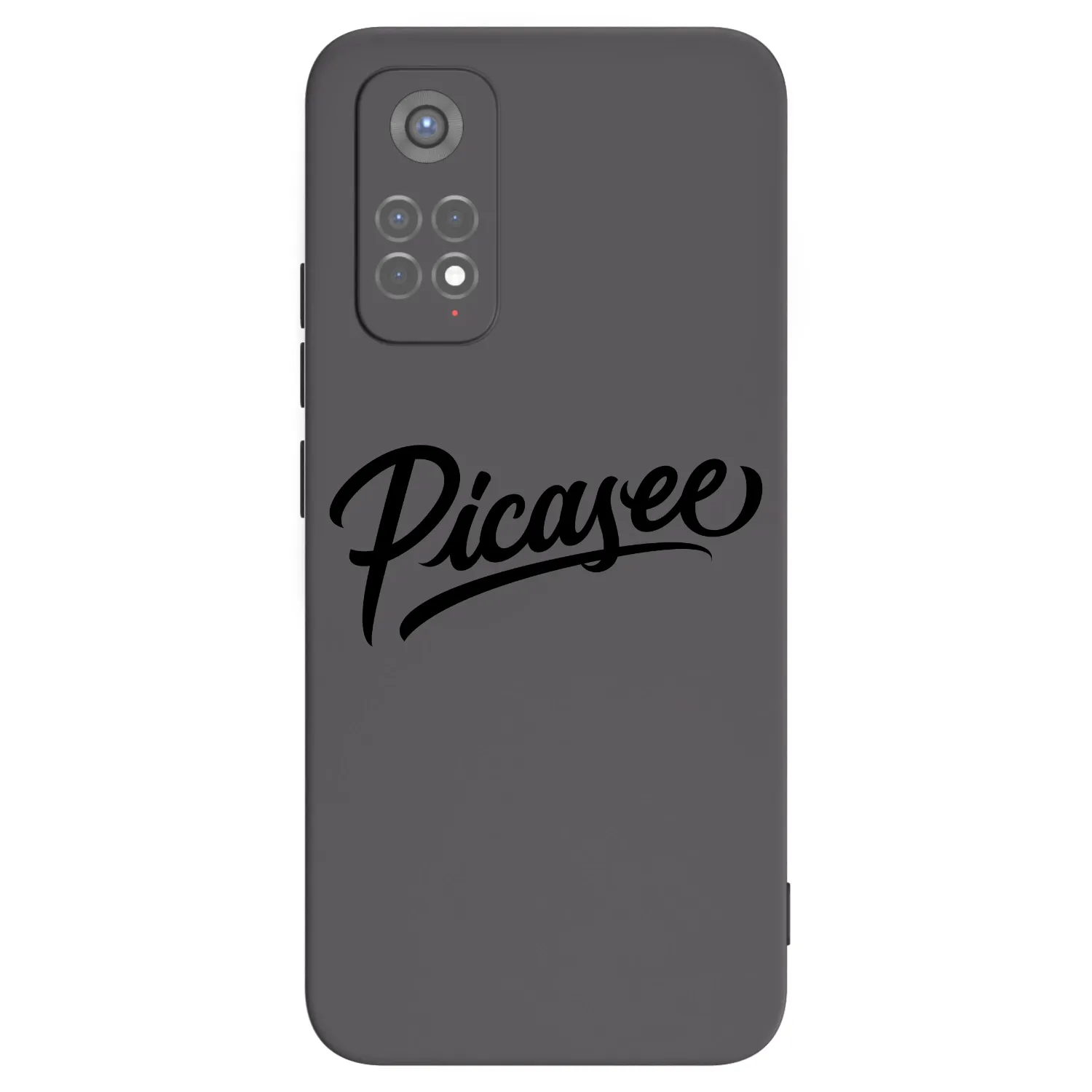 Picasee husă neagră din silicon pentru Xiaomi Redmi Note 11S 5G - Picasee - old logo - black