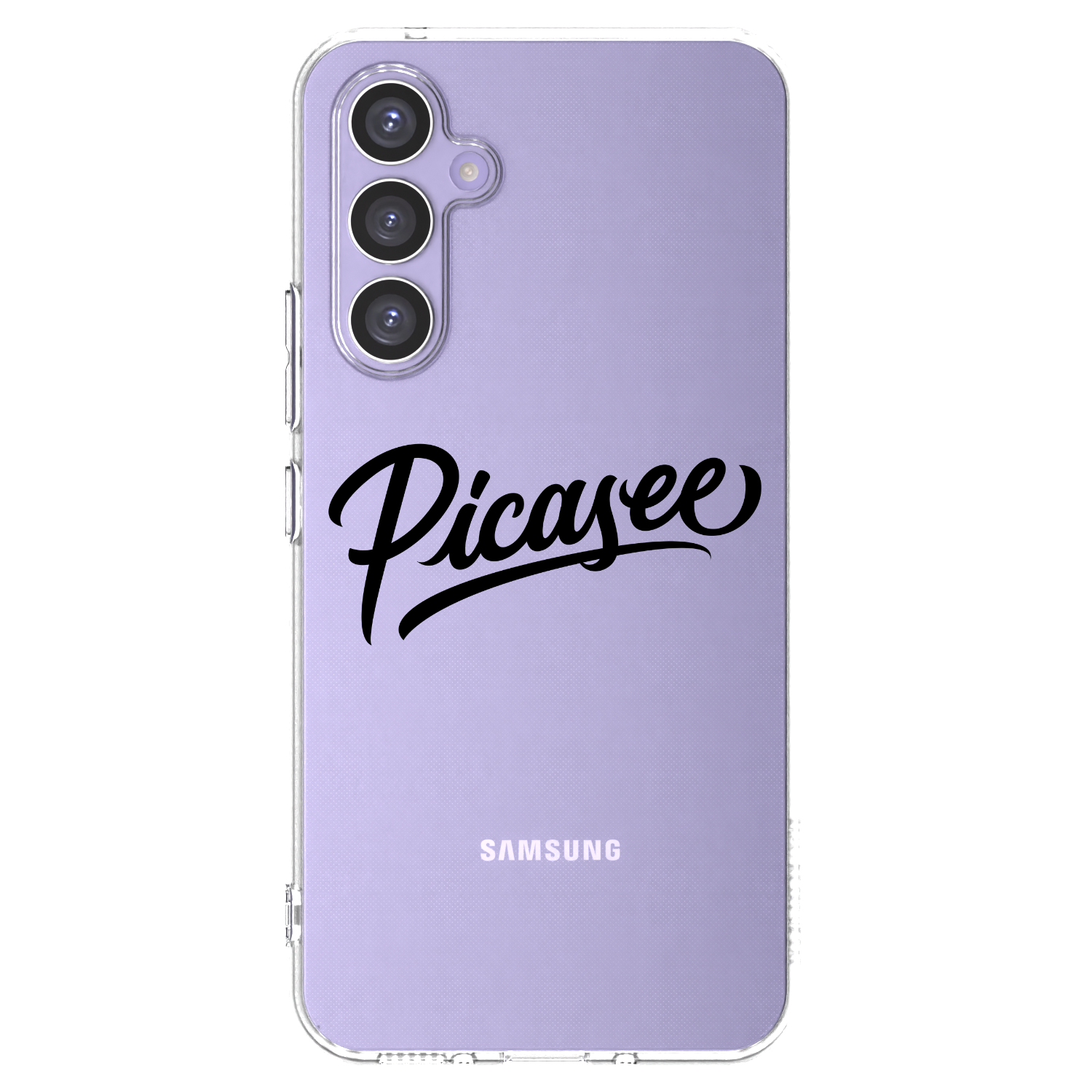 Picasee husă transparentă din silicon pentru Samsung Galaxy A54 5G A546B - Picasee - old logo - black