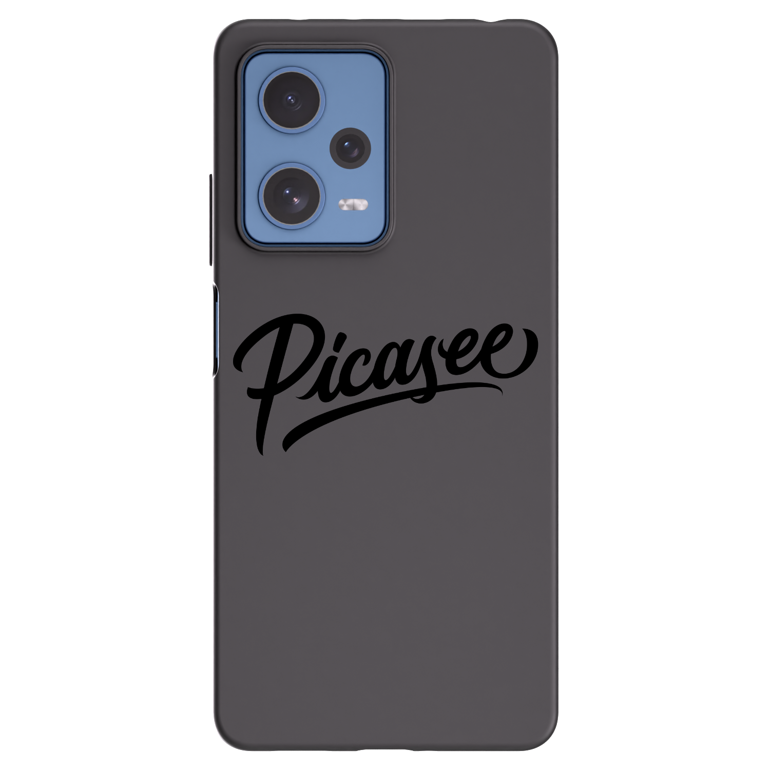 Picasee husă neagră din silicon pentru Xiaomi Redmi Note 12 Pro 5G - Picasee - old logo - black