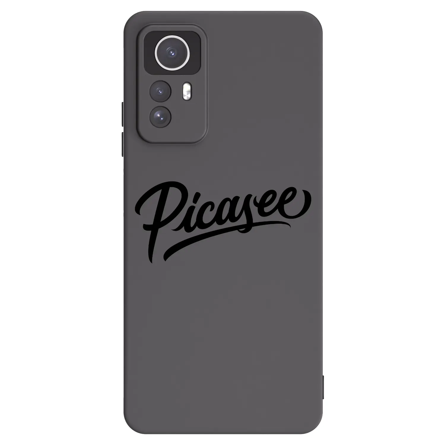 Picasee husă neagră din silicon pentru Xiaomi Redmi Note 12S - Picasee - old logo - black