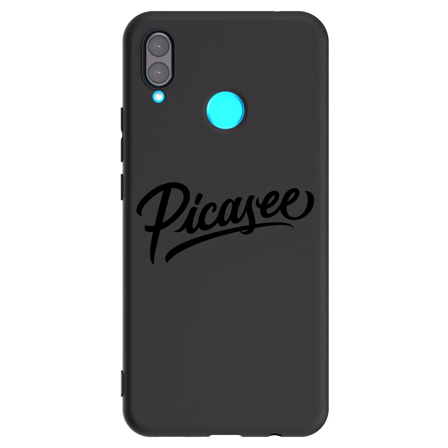 Picasee husă neagră din silicon pentru Huawei Nova 3 - Picasee - old logo - black