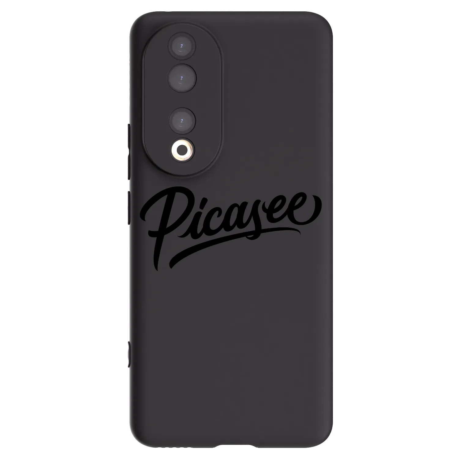 Picasee husă neagră din silicon pentru Honor 90 5G - Picasee - old logo - black