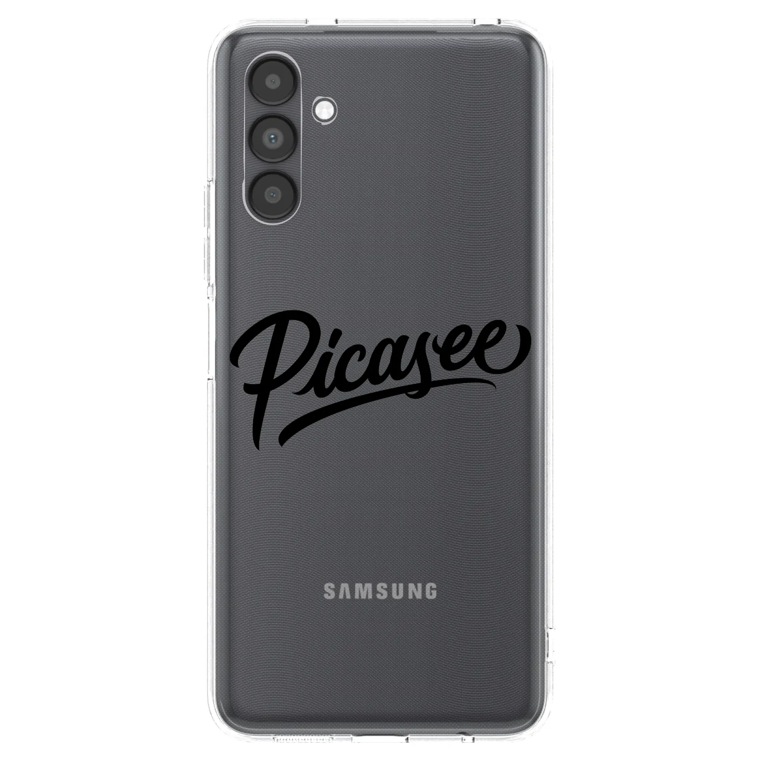 Picasee husă transparentă din silicon pentru Samsung Galaxy A04s A047F - Picasee - old logo - black