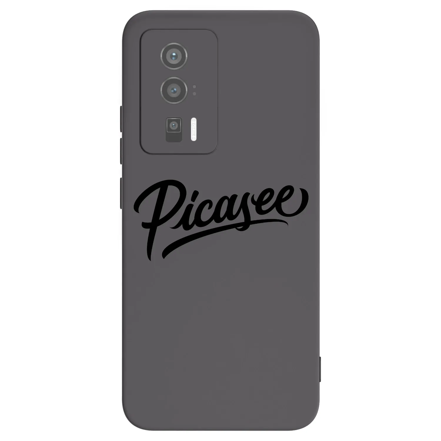 Picasee husă neagră din silicon pentru Xiaomi Poco F5 Pro 5G - Picasee - old logo - black