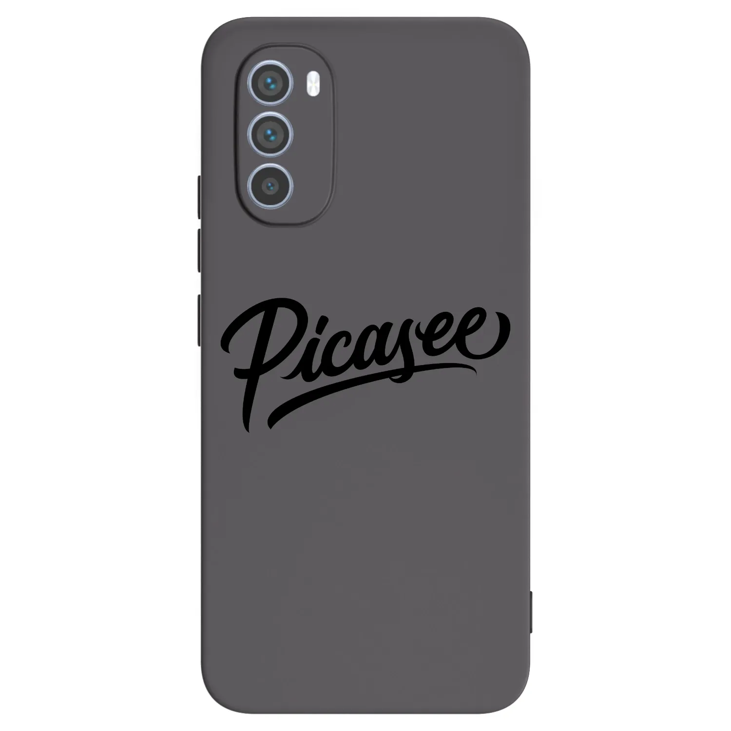Picasee husă neagră din silicon pentru Motorola Moto G62 - Picasee - old logo - black