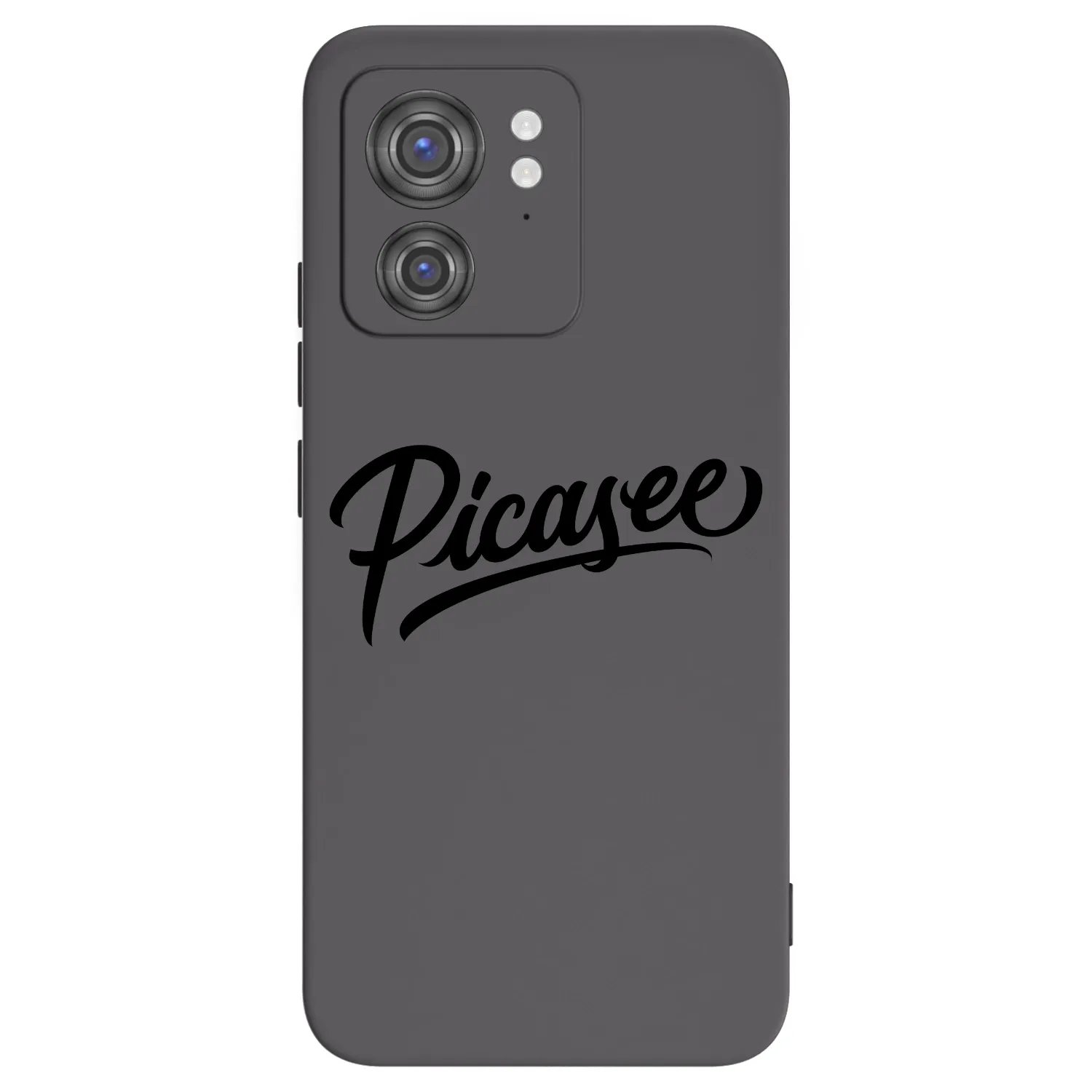 Picasee husă neagră din silicon pentru Motorola Edge 40 - Picasee - old logo - black