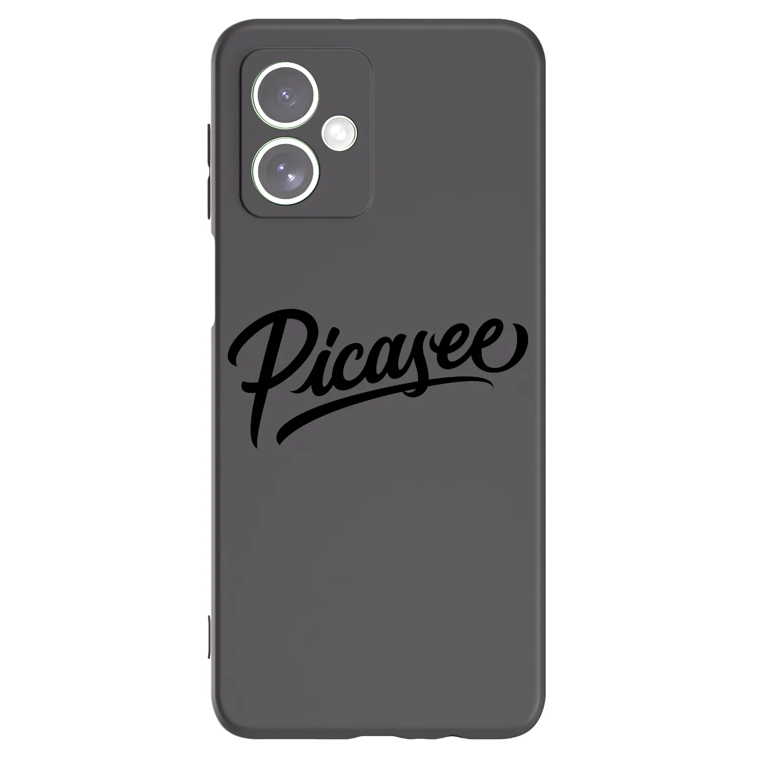 Picasee husă neagră din silicon pentru Motorola Moto G54 5G - Picasee - old logo - black