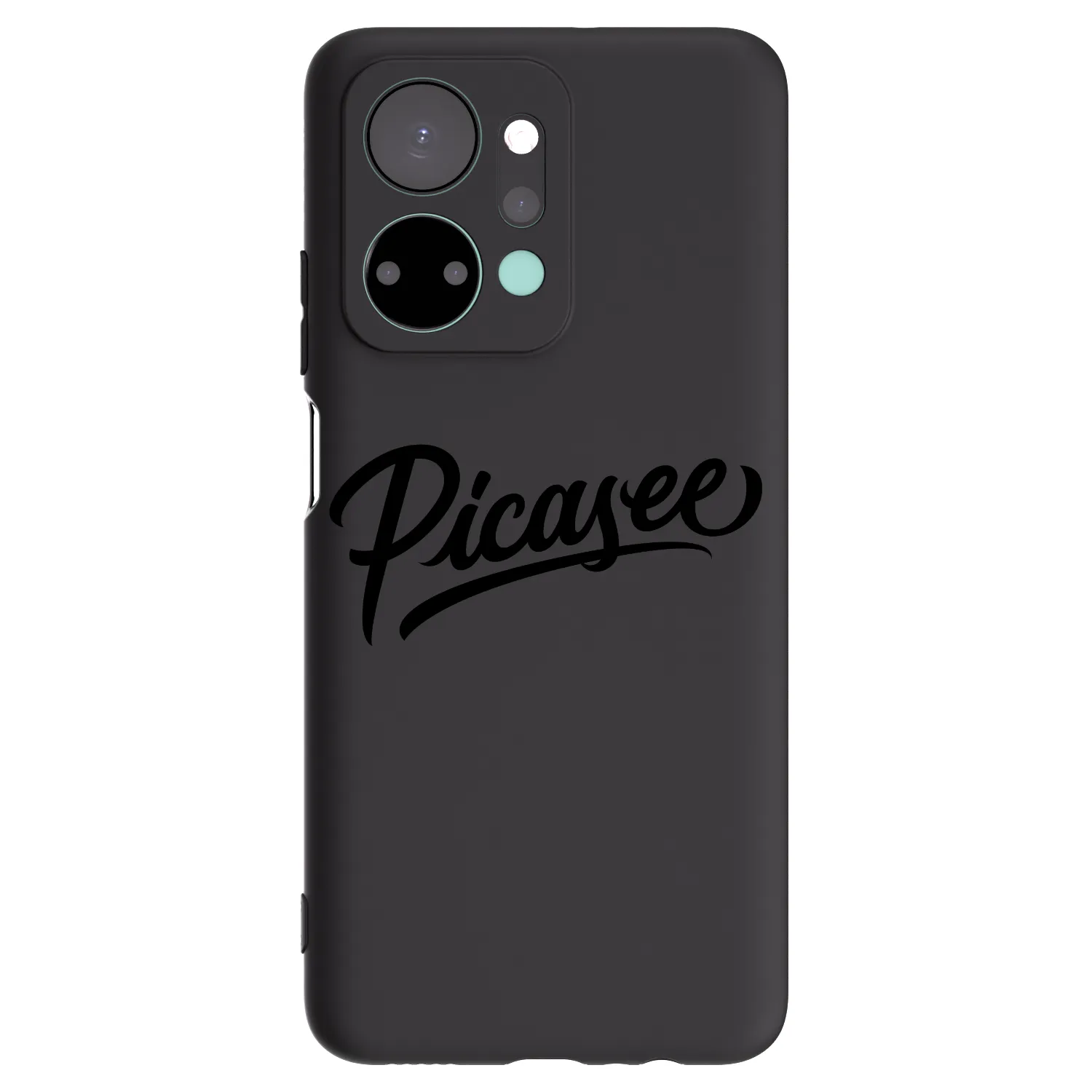 Picasee husă neagră din silicon pentru Honor X7a - Picasee - old logo - black