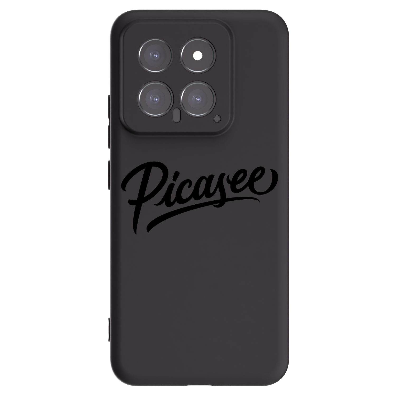 Picasee husă neagră din silicon pentru Xiaomi 14 - Picasee - old logo - black
