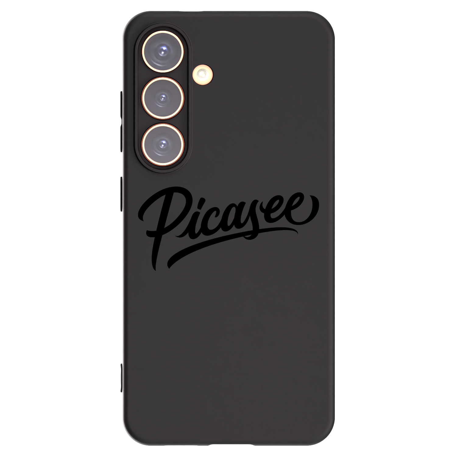 Picasee husă neagră din silicon pentru Samsung Galaxy S24 S921B 5G - Picasee - old logo - black