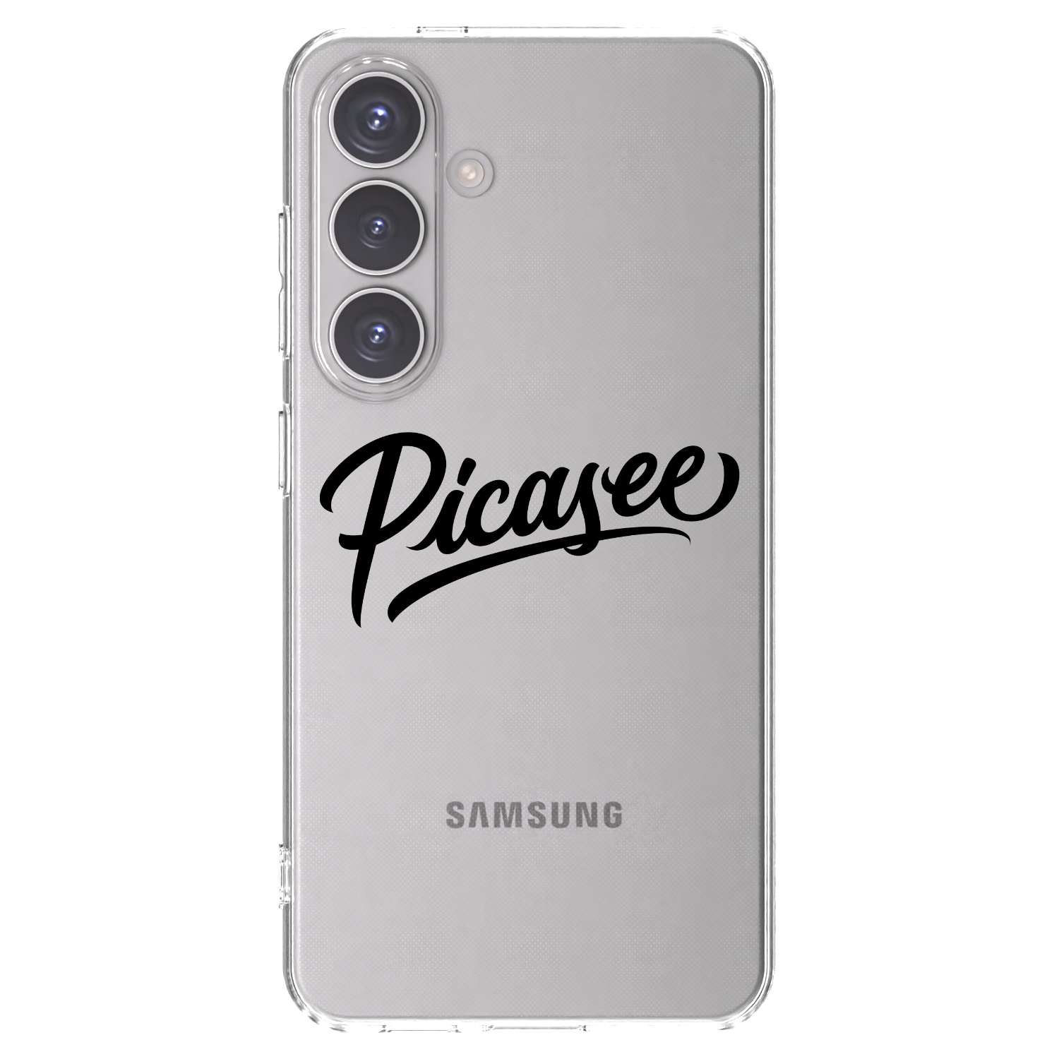 Picasee husă transparentă din silicon pentru Samsung Galaxy S24 S921B 5G - Picasee - old logo - black