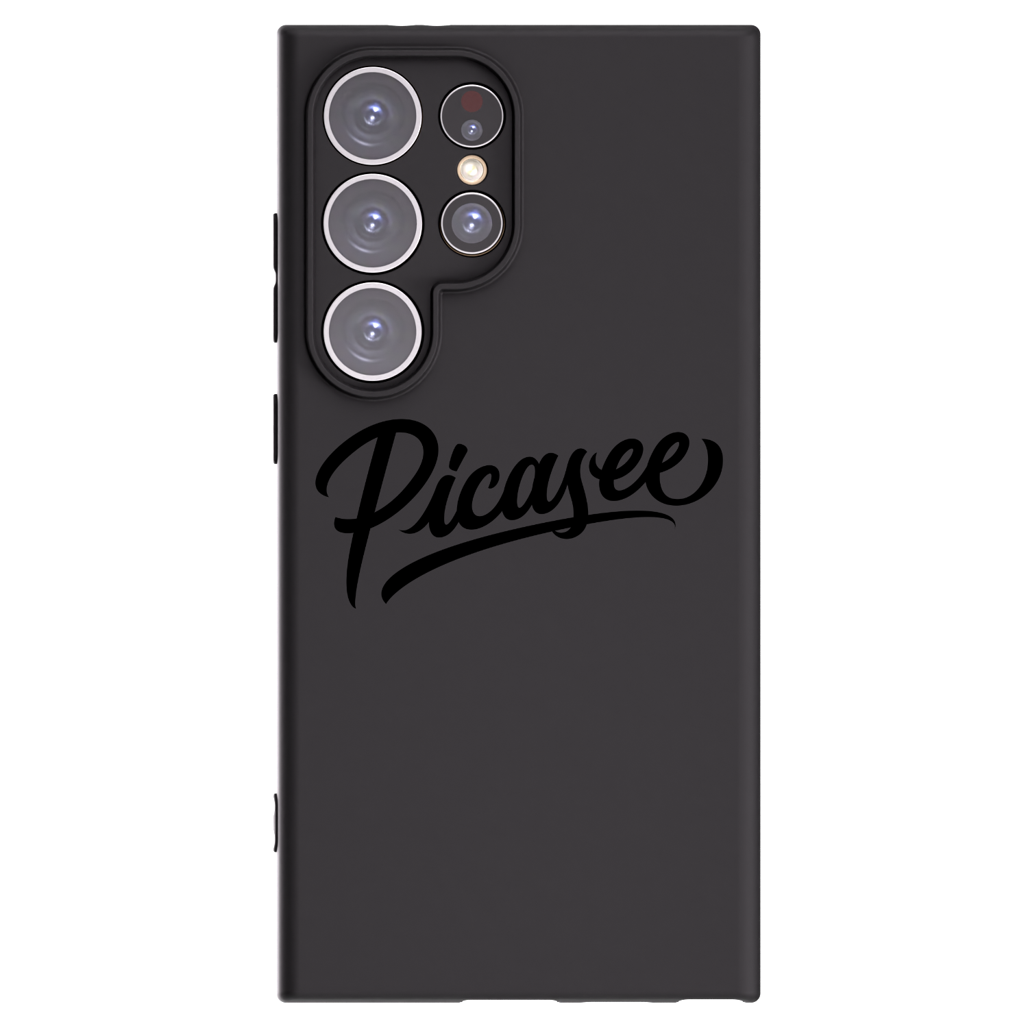 Picasee husă neagră din silicon pentru Samsung Galaxy S24 Ultra S928B 5G - Picasee - old logo - black