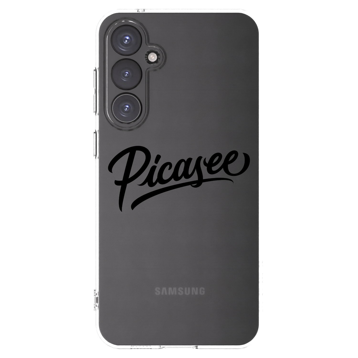 Picasee husă transparentă din silicon pentru Samsung Galaxy S23 FE S711B - Picasee - old logo - black
