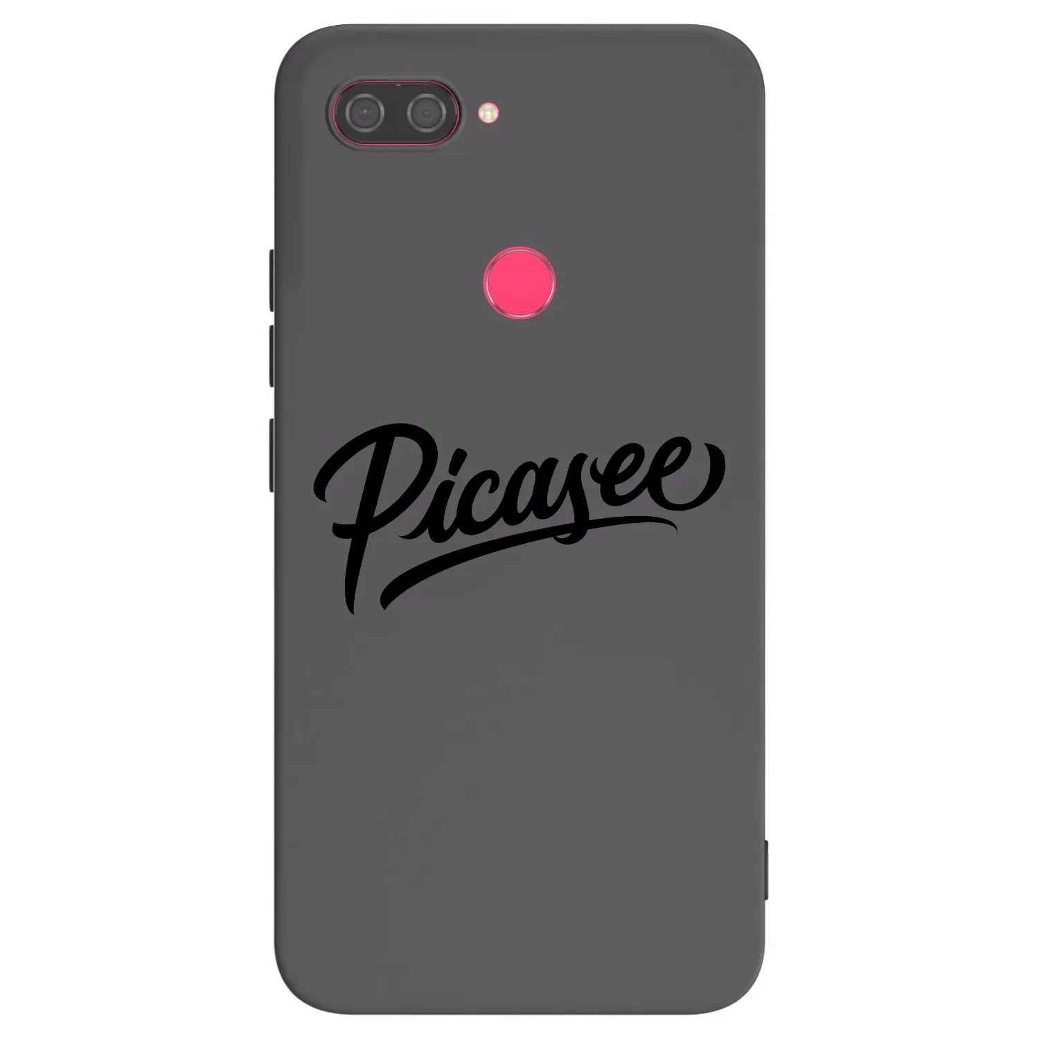 Picasee husă neagră din silicon pentru Xiaomi Mi 8 Lite - Picasee - old logo - black