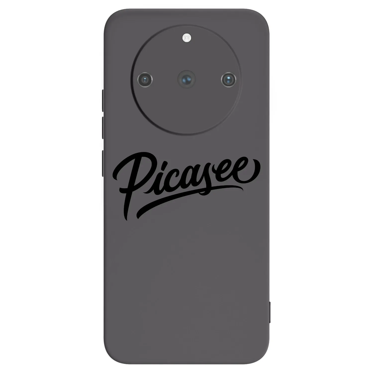 Picasee husă neagră din silicon pentru Realme 11 Pro+ - Picasee - old logo - black
