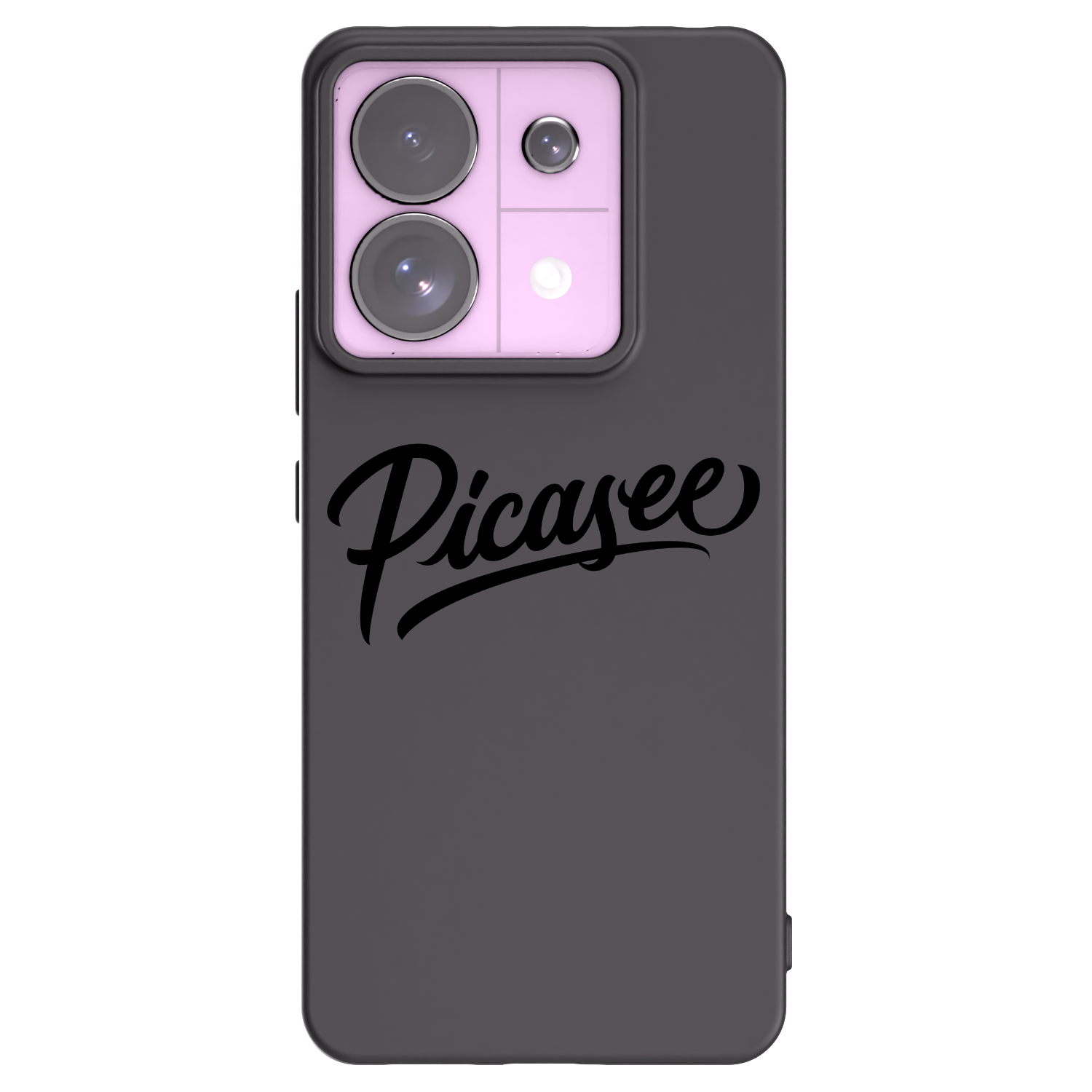 Picasee husă neagră din silicon pentru Xiaomi Redmi Note 13 Pro 5G - Picasee - old logo - black