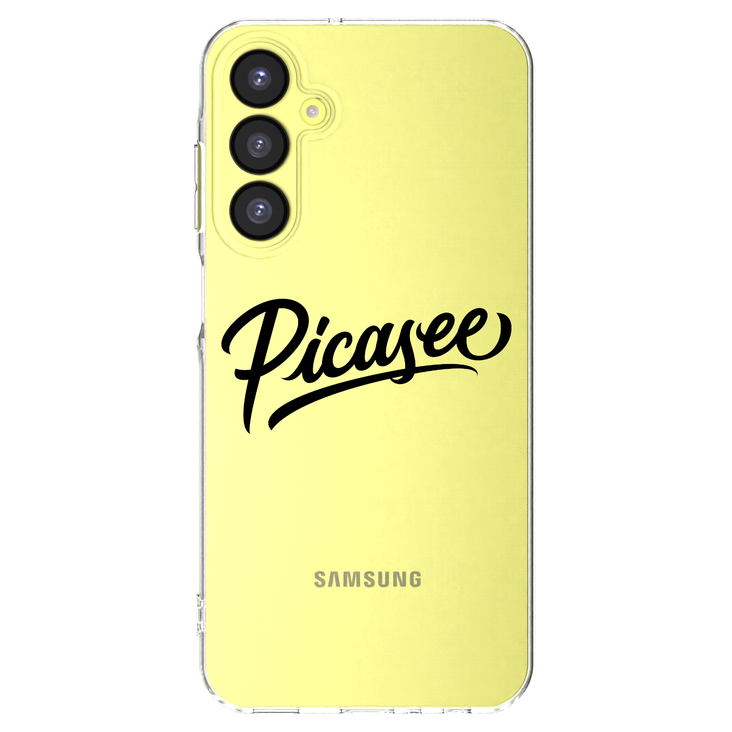 Picasee husă transparentă din silicon pentru Samsung Galaxy A25 A256B 5G - Picasee - old logo - black