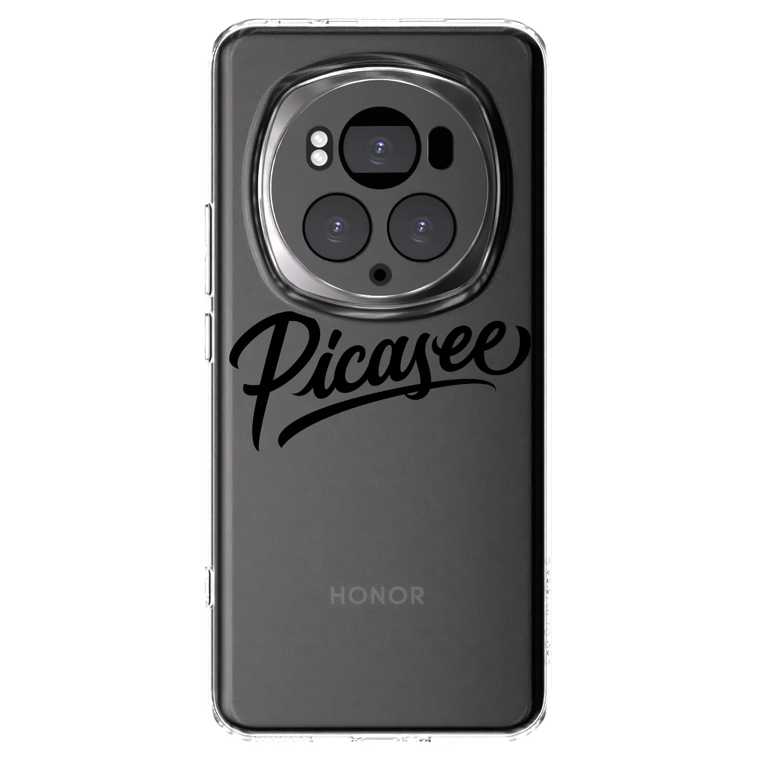 Picasee husă transparentă din silicon pentru Honor Magic6 Pro - Picasee - old logo - black