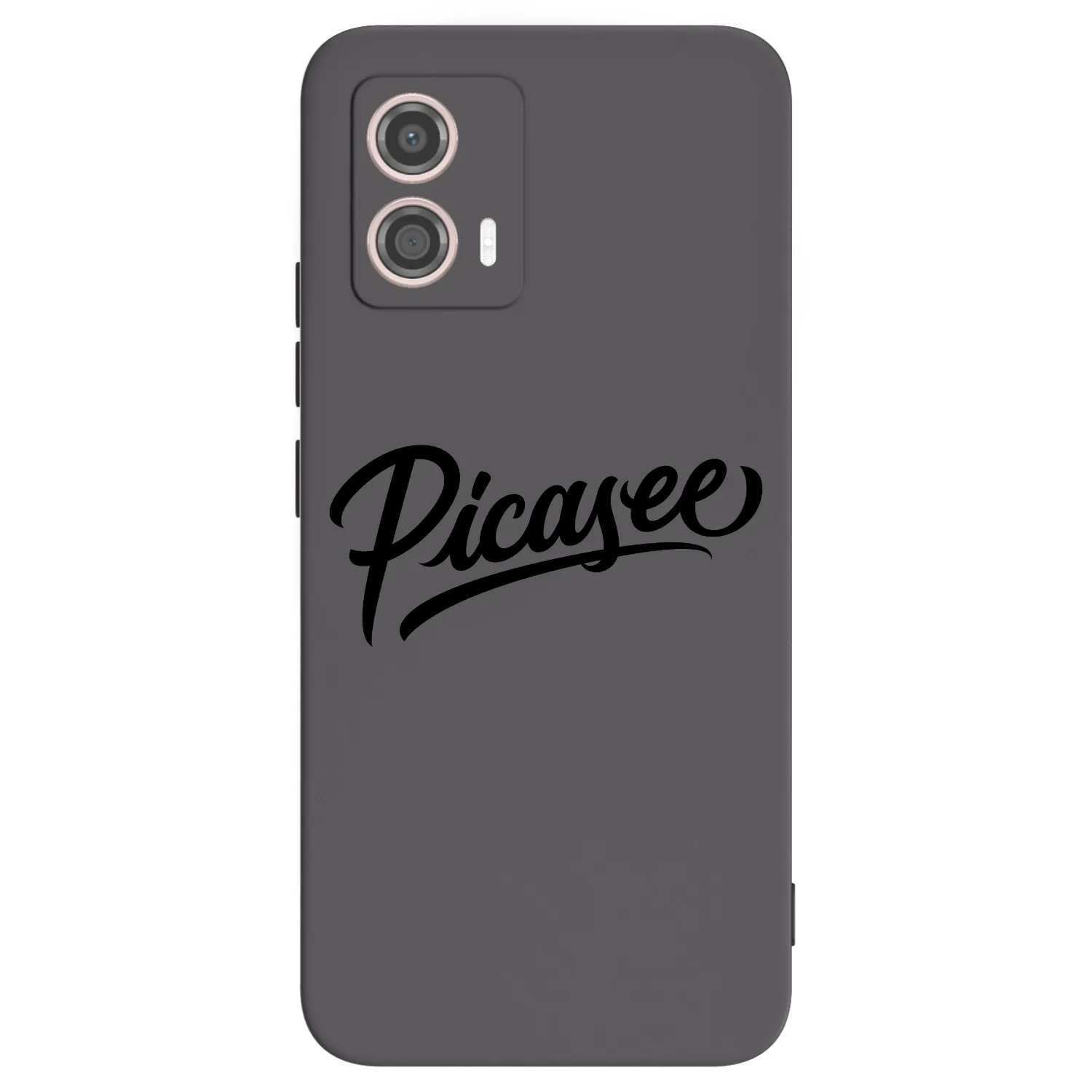 Picasee husă neagră din silicon pentru Motorola Moto G53 5G - Picasee - old logo - black