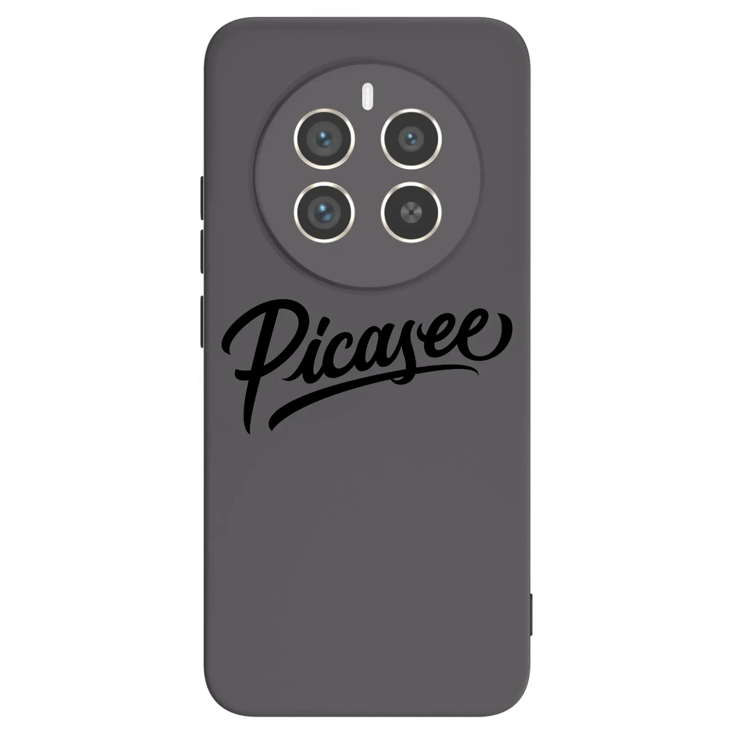 Picasee husă neagră din silicon pentru Realme 12 Pro 5G - Picasee - old logo - black
