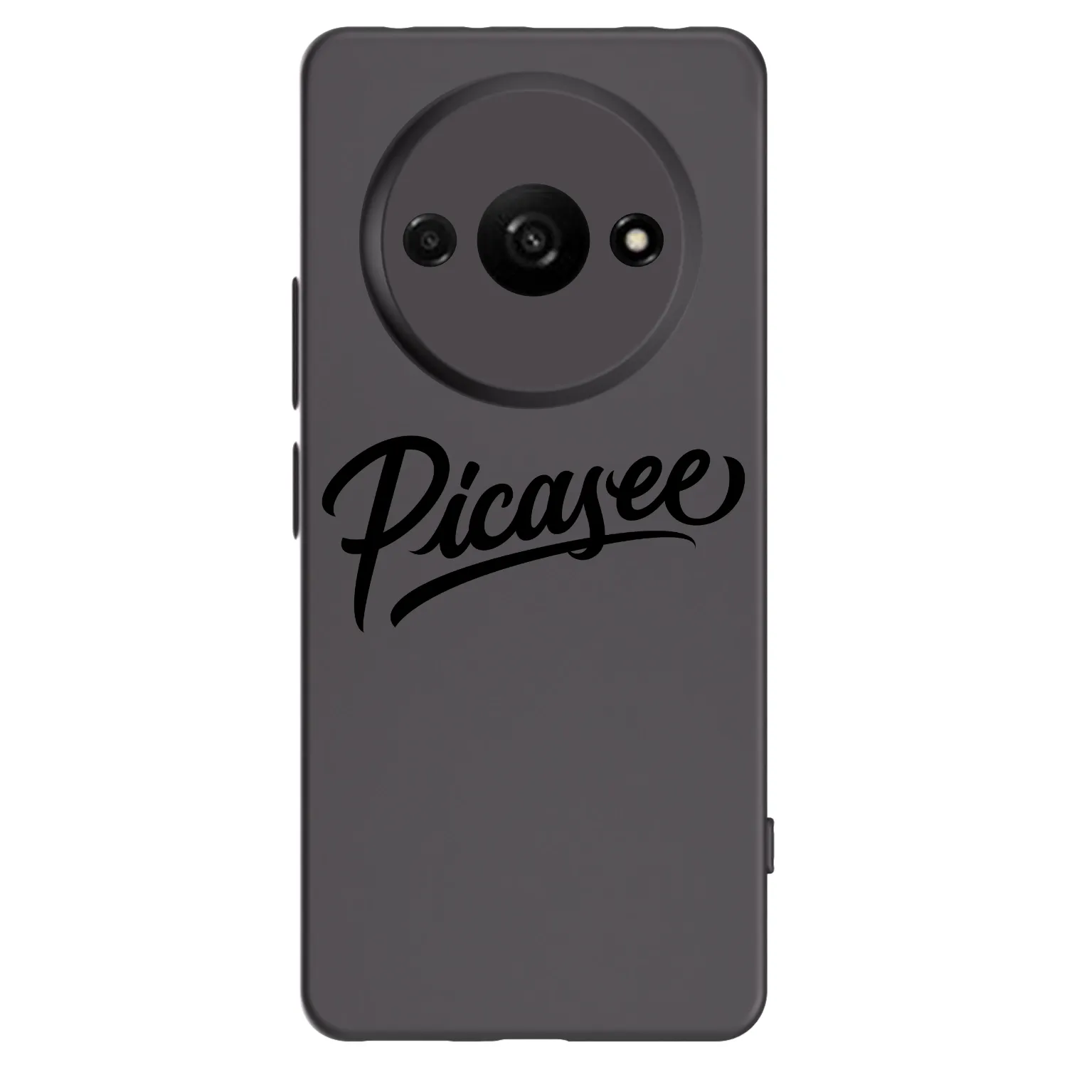 Picasee husă neagră din silicon pentru Xiaomi Redmi A3 - Picasee - old logo - black