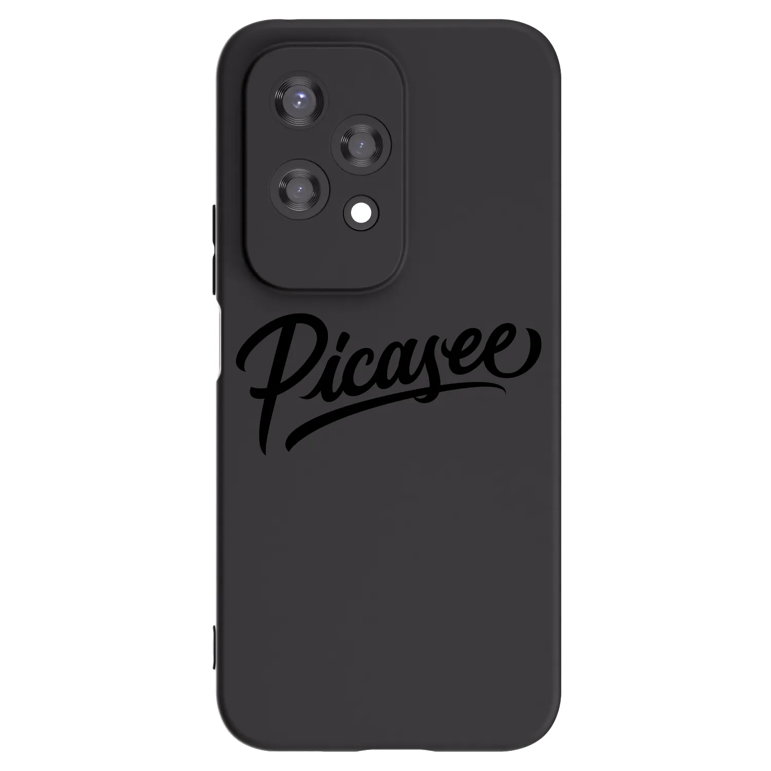 Picasee husă neagră din silicon pentru Honor 200 Lite - Picasee - old logo - black