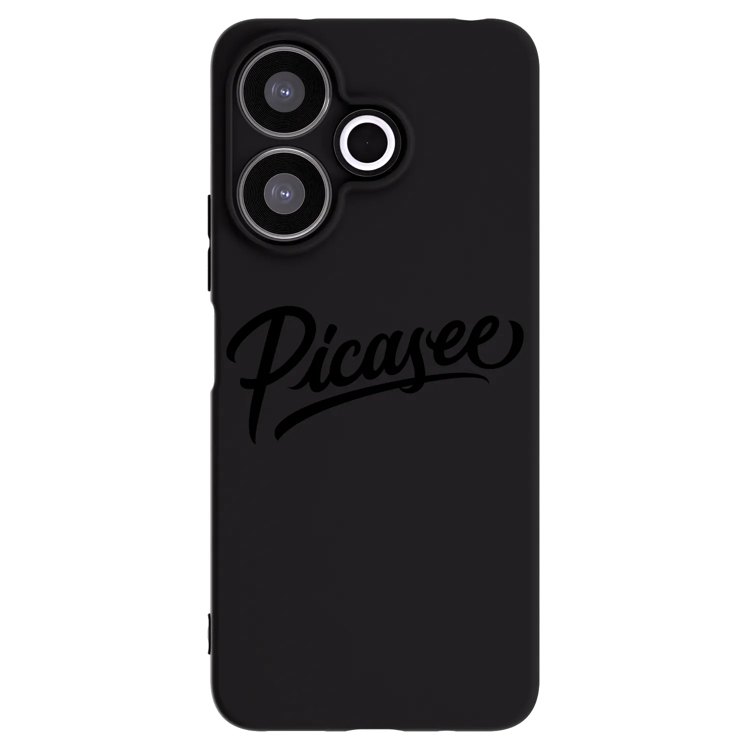 Picasee husă neagră din silicon pentru Xiaomi Redmi 13 4G - Picasee - old logo - black