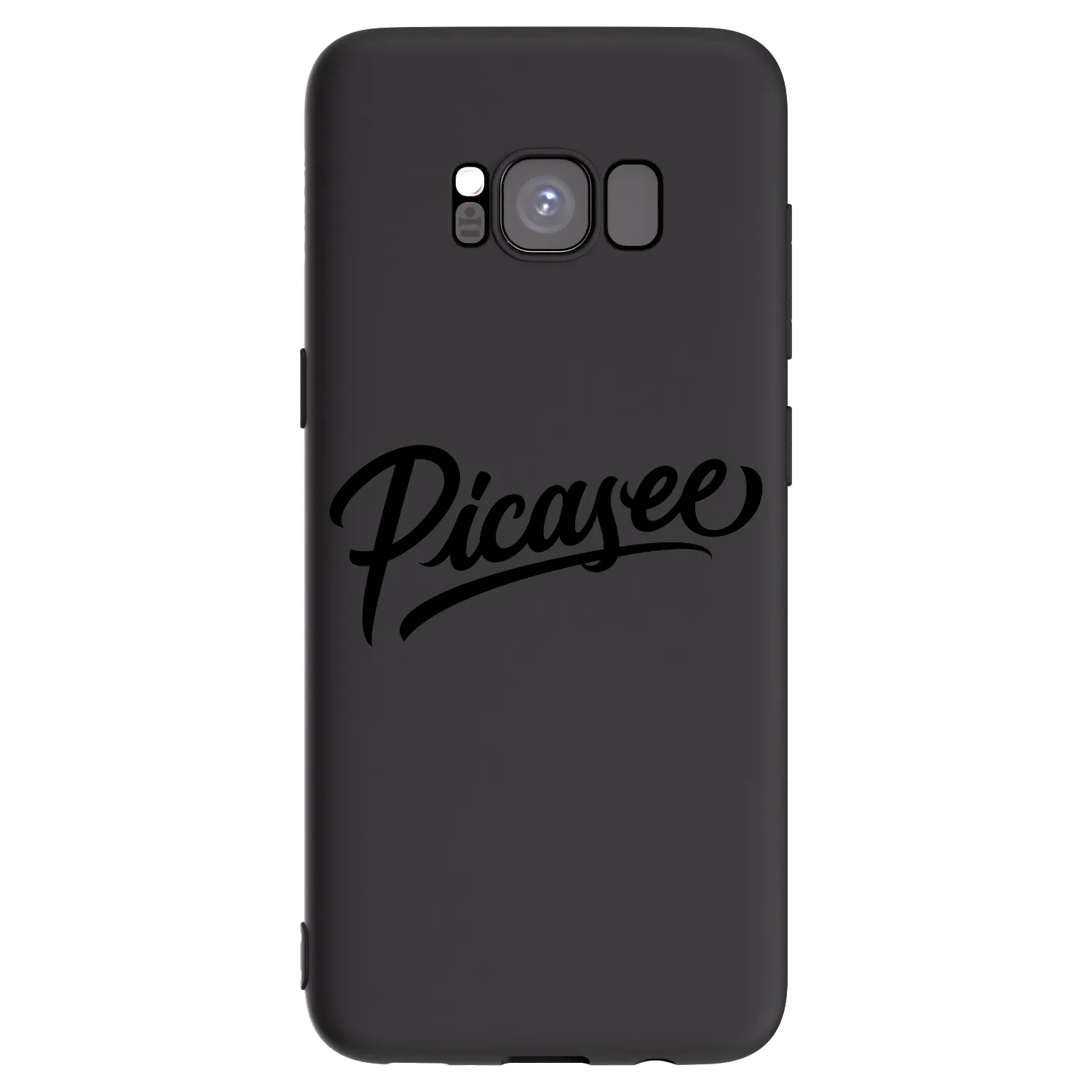 Picasee husă neagră din silicon pentru Samsung Galaxy S8 G950F - Picasee - old logo - black