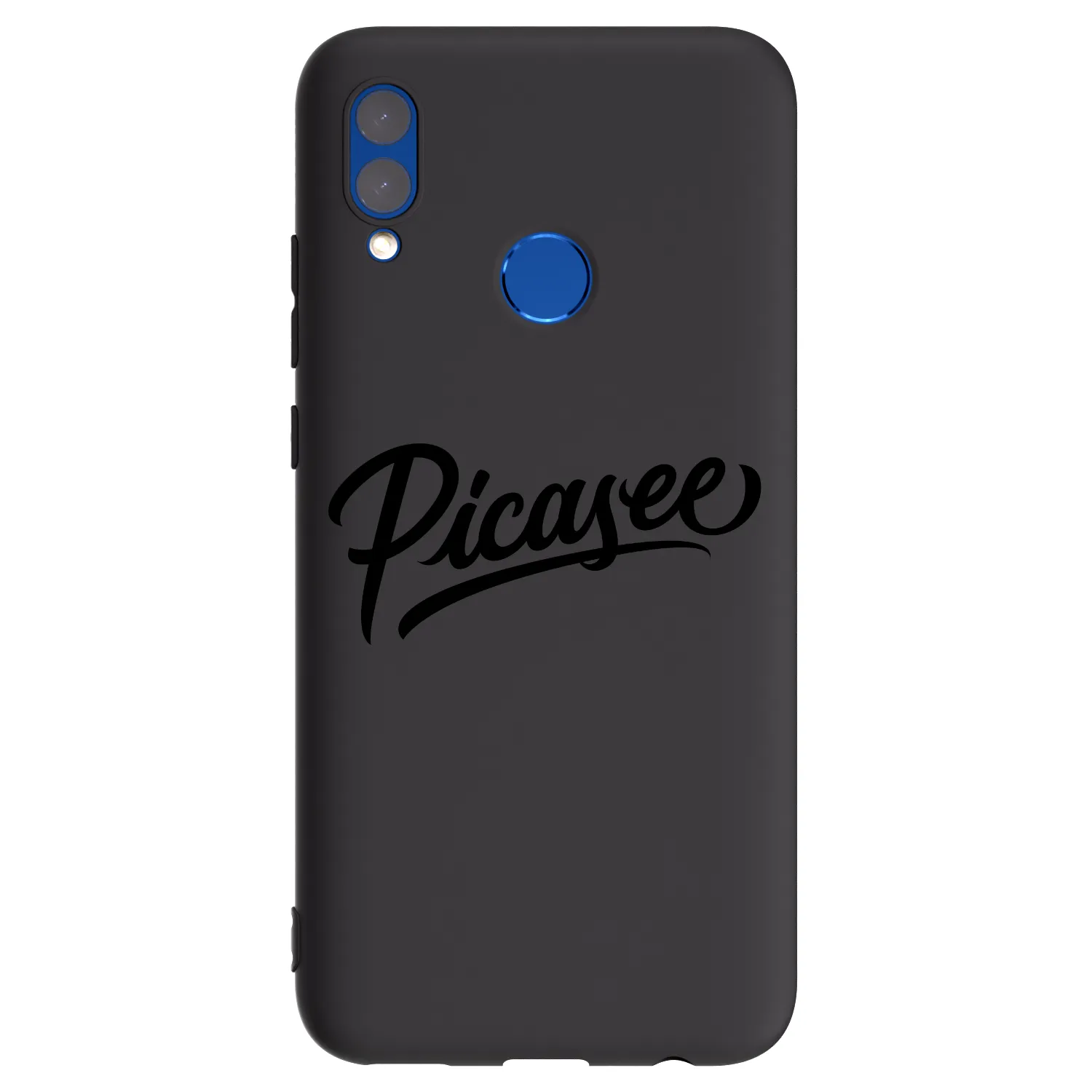 Picasee husă neagră din silicon pentru Honor 10 Lite - Picasee - old logo - black