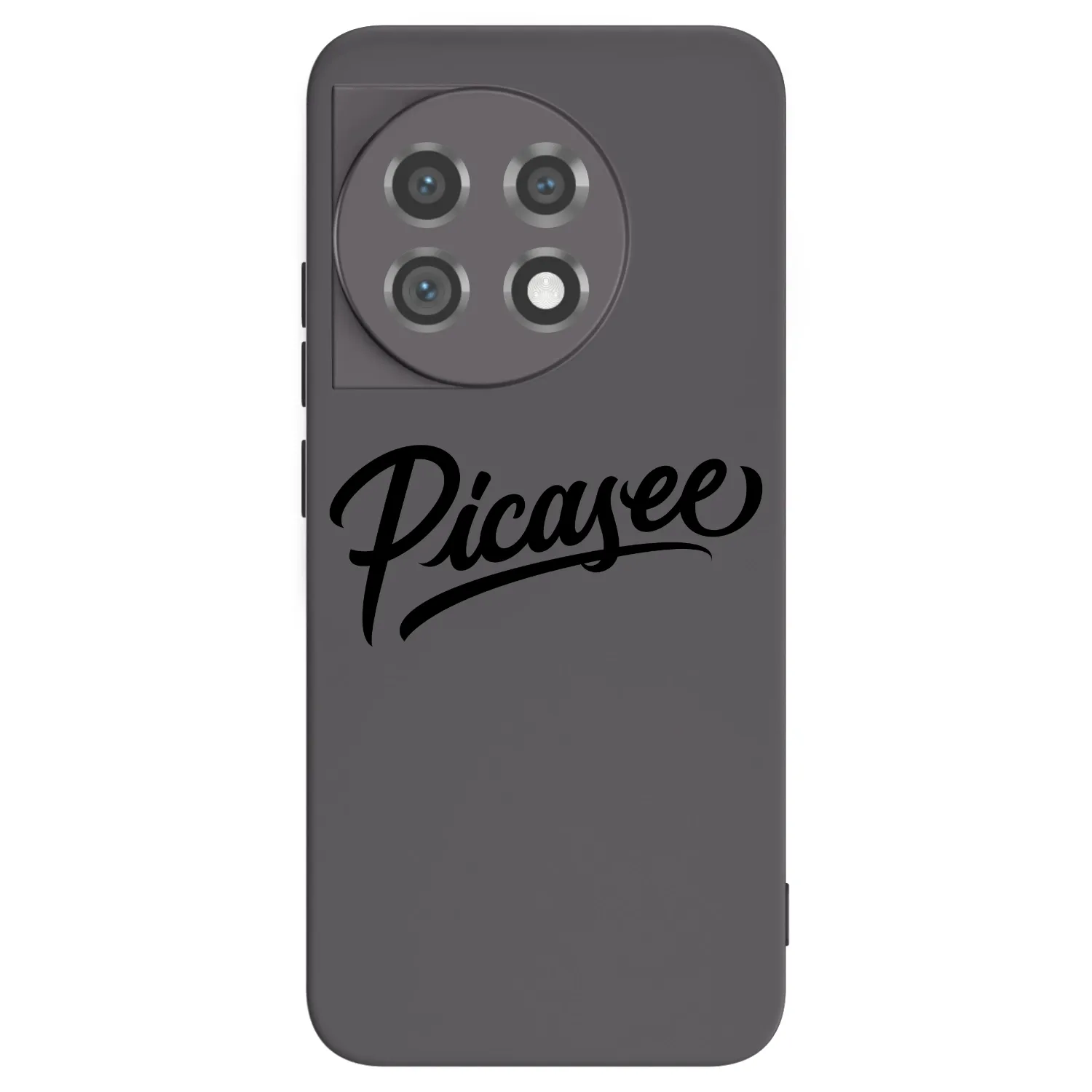 Picasee husă neagră din silicon pentru OnePlus 11 5G - Picasee - old logo - black
