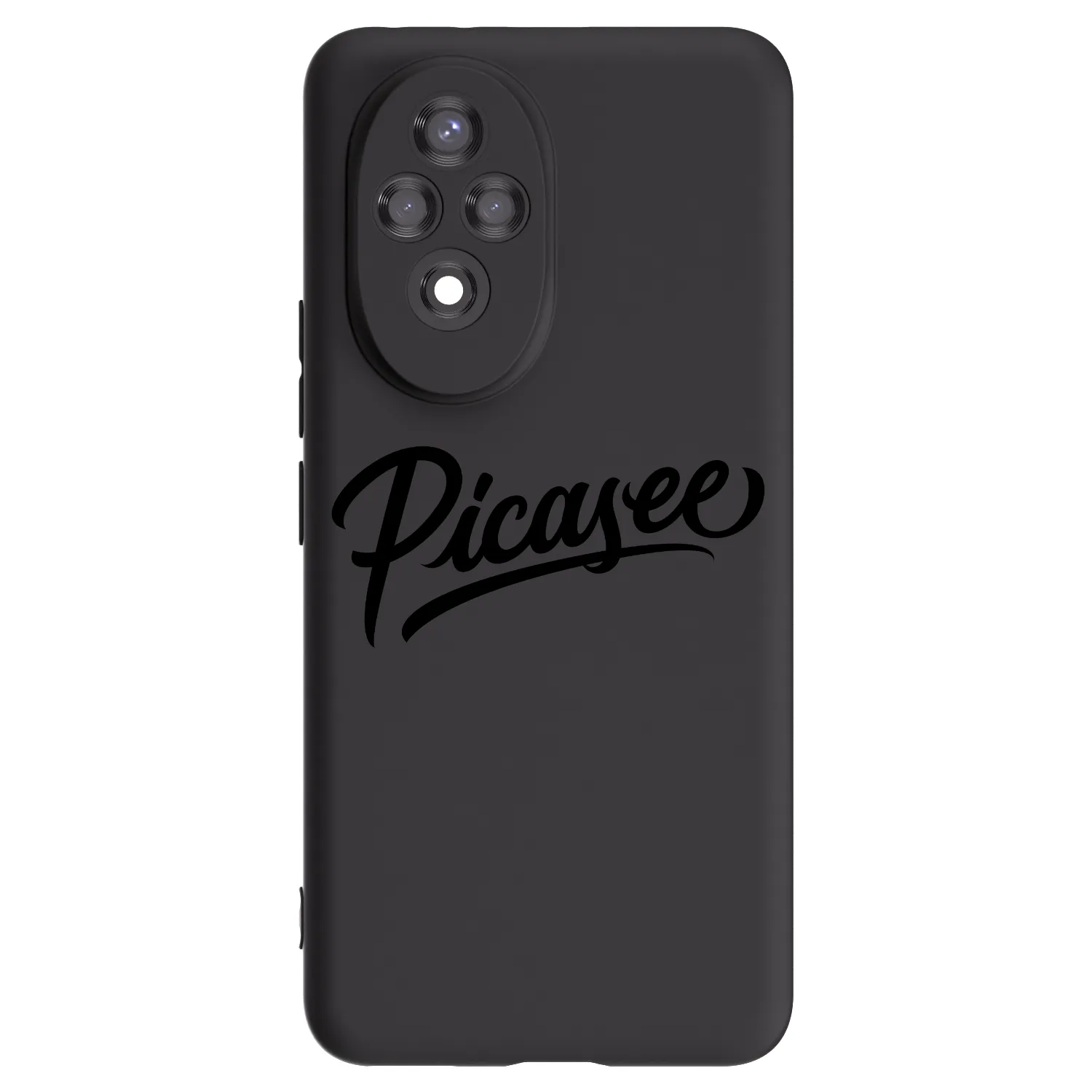 Picasee husă neagră din silicon pentru Honor 200 Pro 5G - Picasee - old logo - black