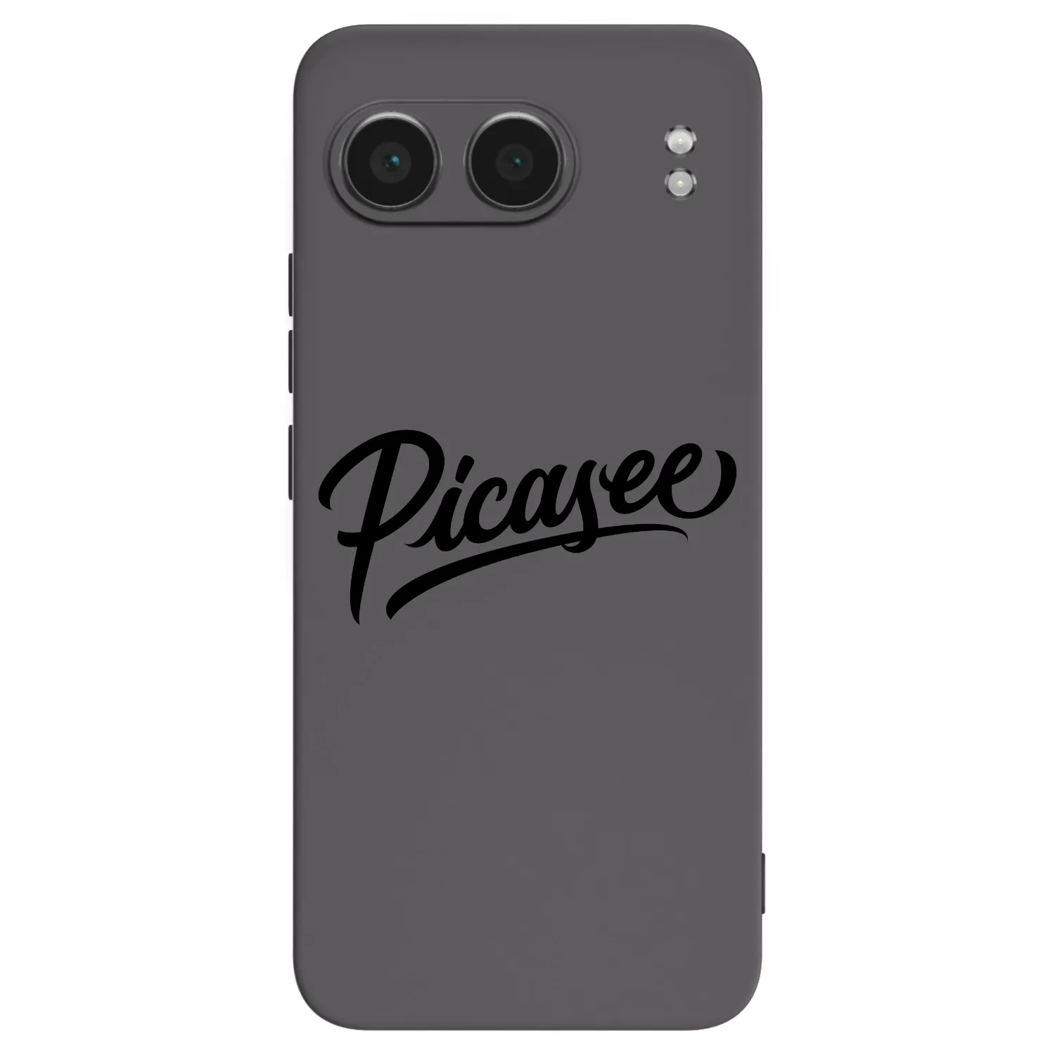 Picasee husă neagră din silicon pentru OnePlus Nord 4 - Picasee - old logo - black