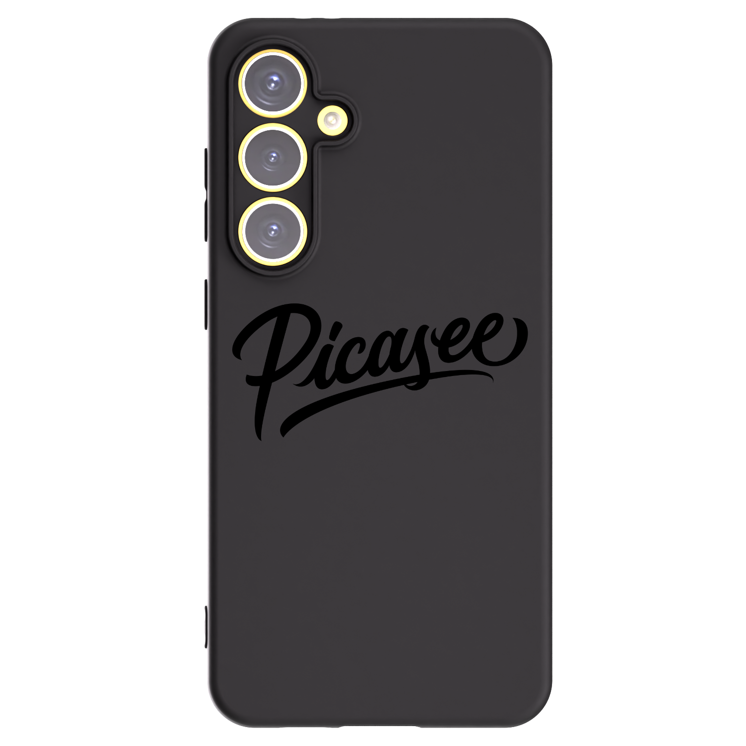 Picasee husă neagră din silicon pentru Samsung Galaxy S24 FE S721B - Picasee - old logo - black