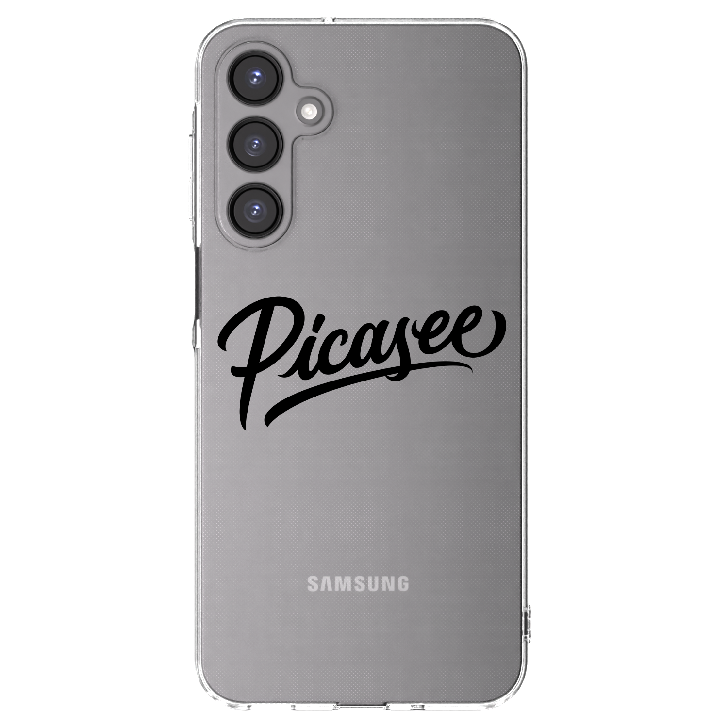 Picasee husă transparentă din silicon pentru Samsung Galaxy A16 5G - Picasee - old logo - black