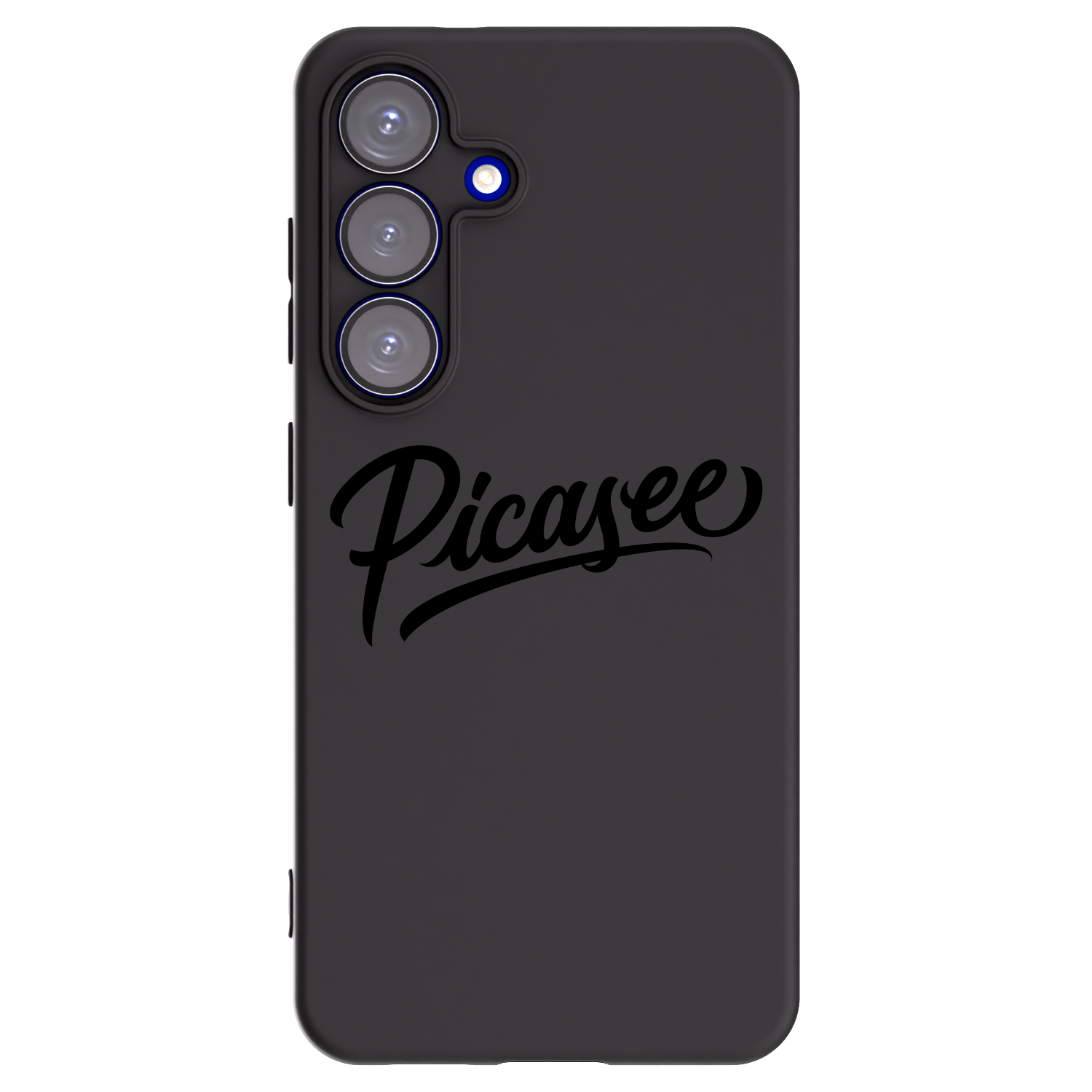 Picasee husă neagră din silicon pentru Samsung Galaxy S25 5G - Picasee - old logo - black