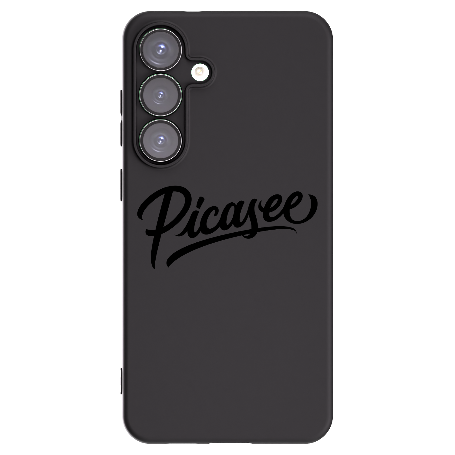 Picasee husă neagră din silicon pentru Samsung Galaxy S25+ 5G - Picasee - old logo - black