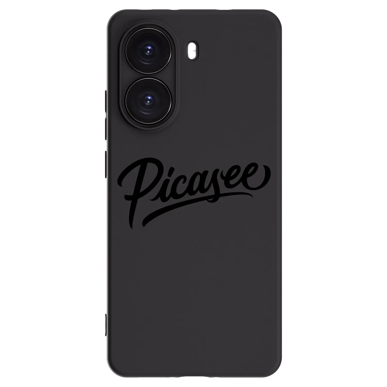 Picasee husă neagră din silicon pentru Xiaomi Poco X7 Pro 5G - Picasee - old logo - black