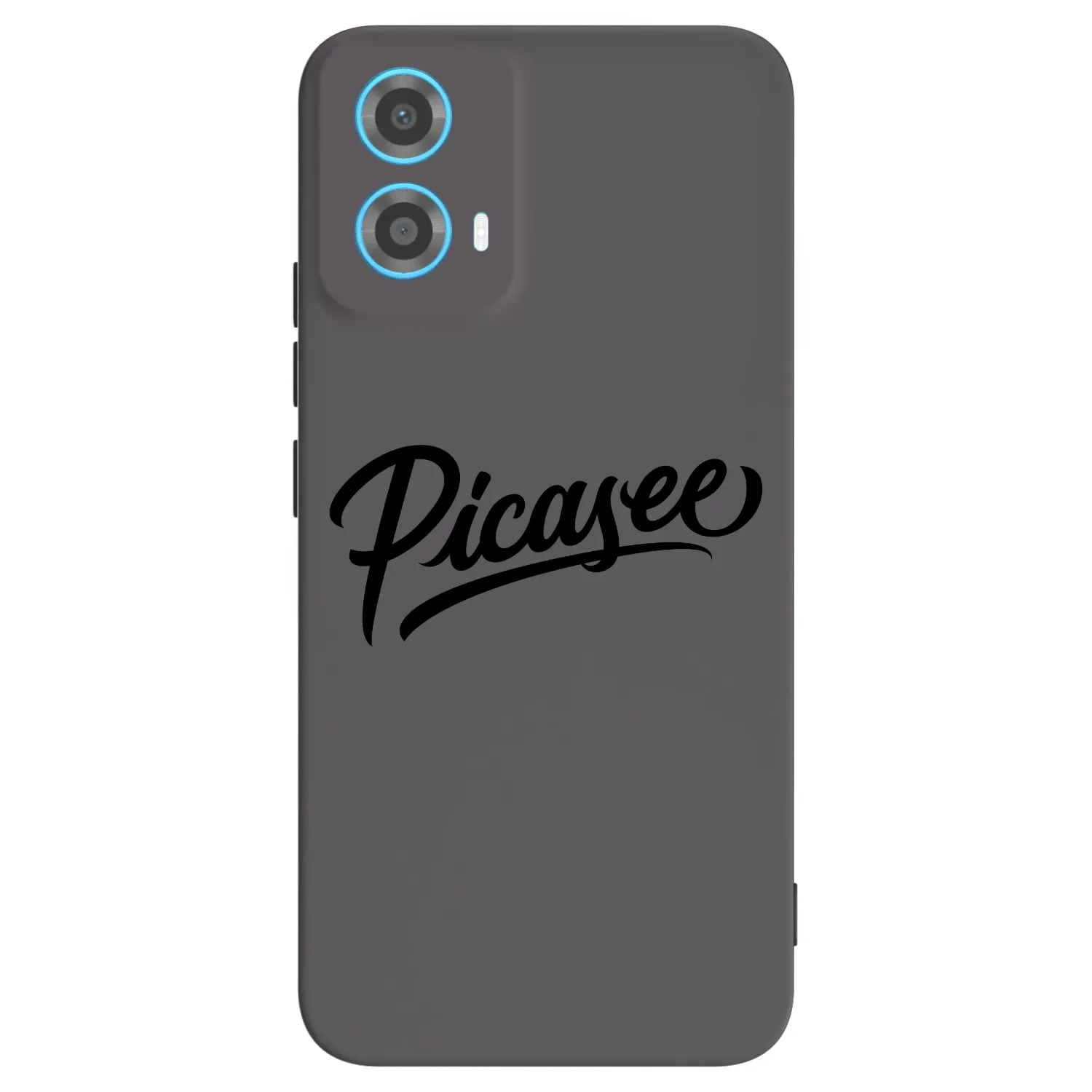 Picasee husă neagră din silicon pentru Motorola Moto G34 5G - Picasee - old logo - black